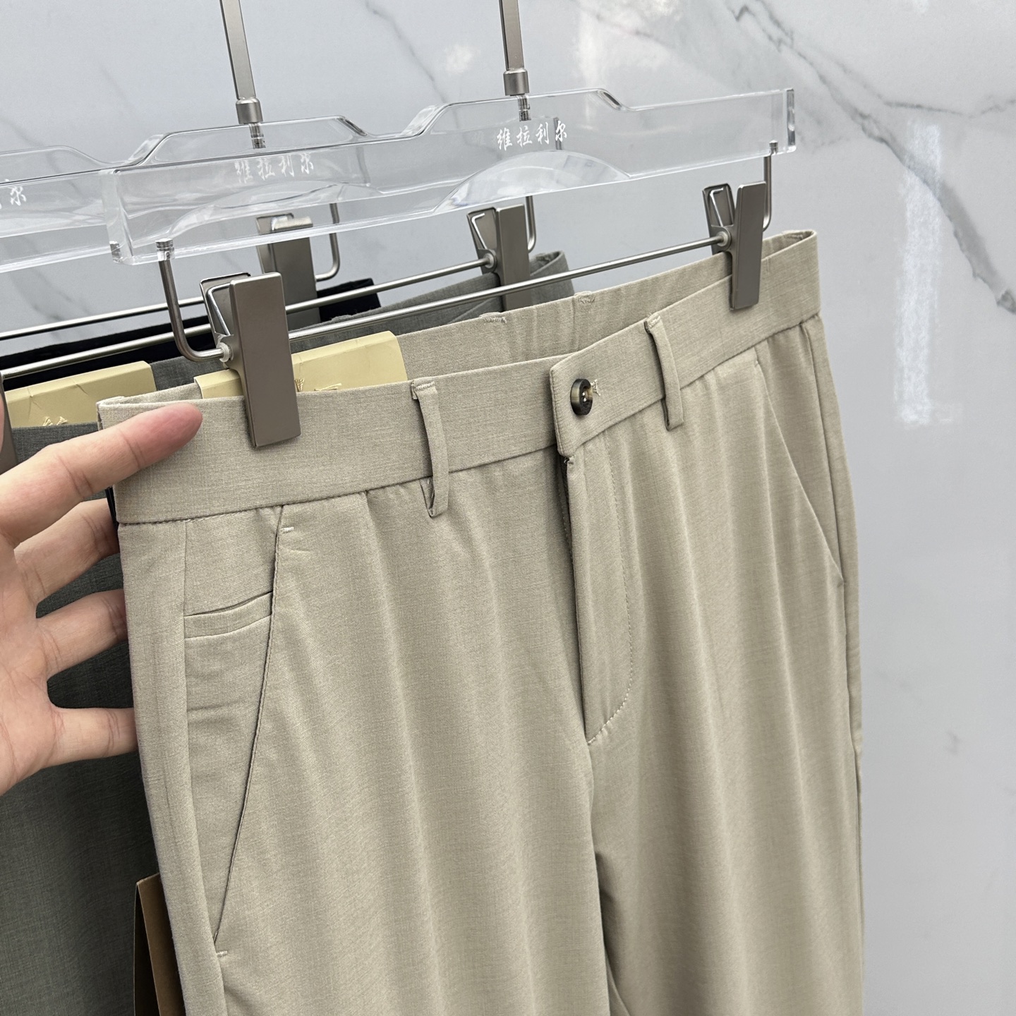  🆕Burberry*巴宝莉 🔥 2035春夏新品休闲裤西裤，官网同步发售，裤身工艺设计，进口客供辅料、