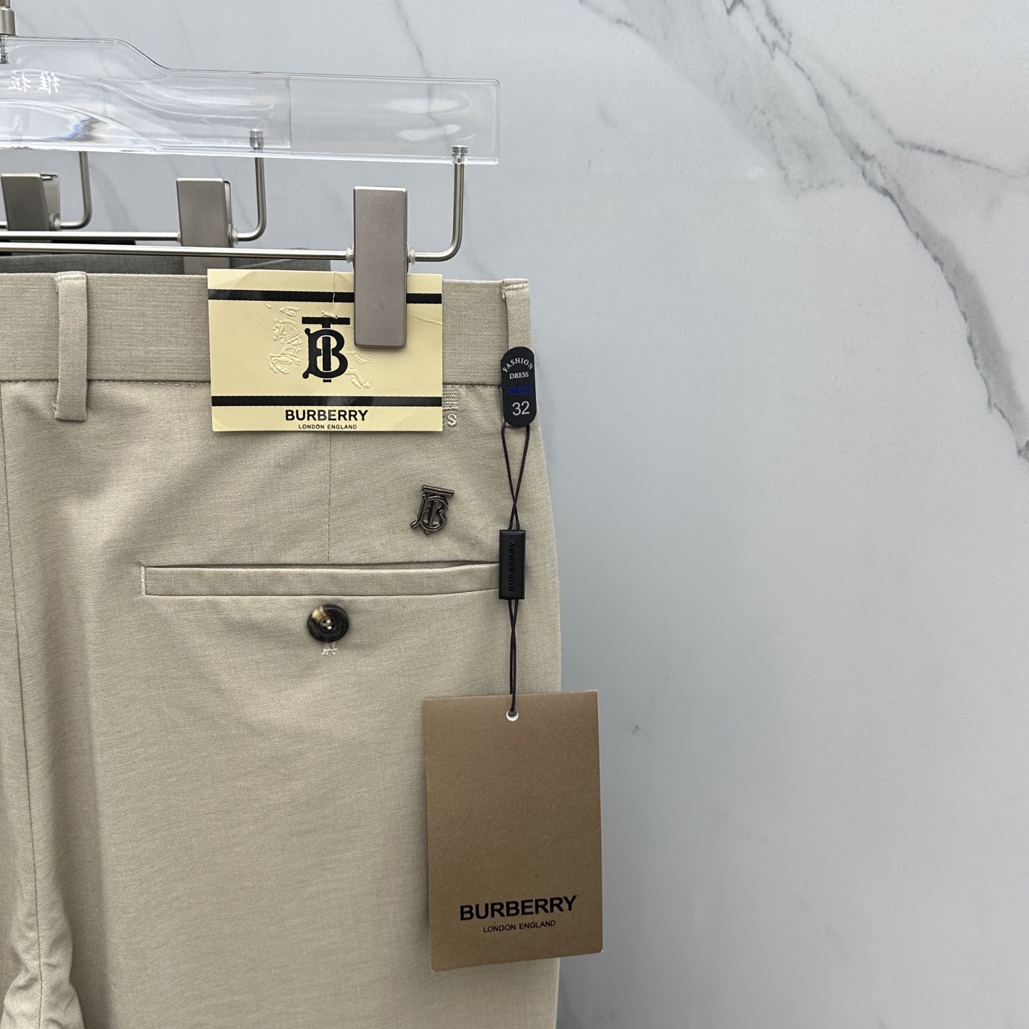  🆕Burberry*巴宝莉 🔥 2035春夏新品休闲裤西裤，官网同步发售，裤身工艺设计，进口客供辅料、