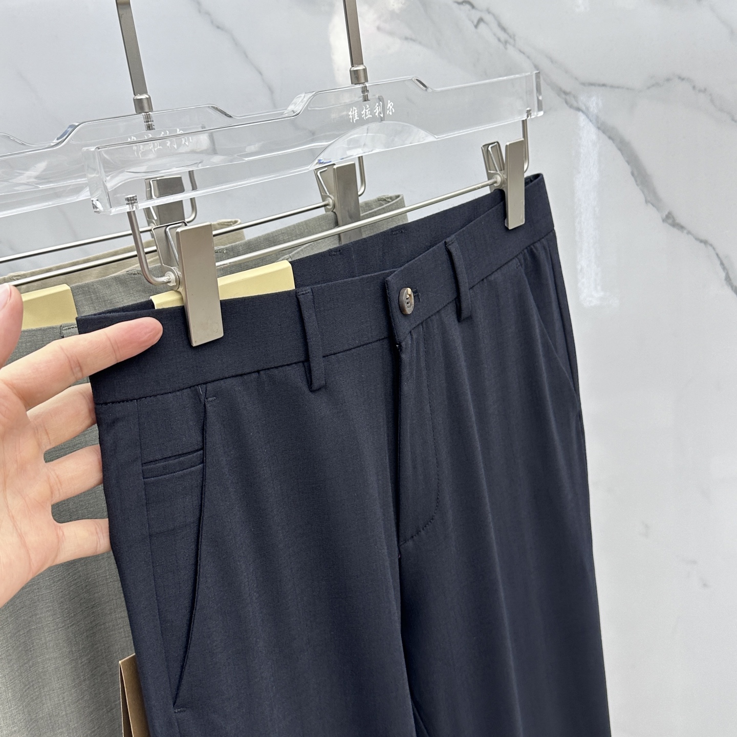  🆕Burberry*巴宝莉 🔥 2035春夏新品休闲裤西裤，官网同步发售，裤身工艺设计，进口客供辅料、