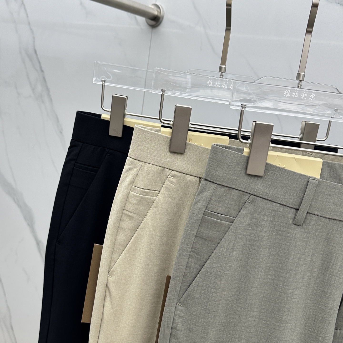  🆕Burberry*巴宝莉 🔥 2035春夏新品休闲裤西裤，官网同步发售，裤身工艺设计，进口客供辅料、