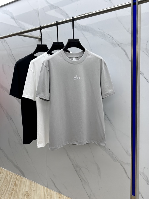 Alo Yoga Men's Crew Neck Short Sleeve T-Shirt | Premium Cotton Blend 1 Alo Yoga Men's Crew Neck Short Sleeve T-Shirt | Premium Cotton Blend