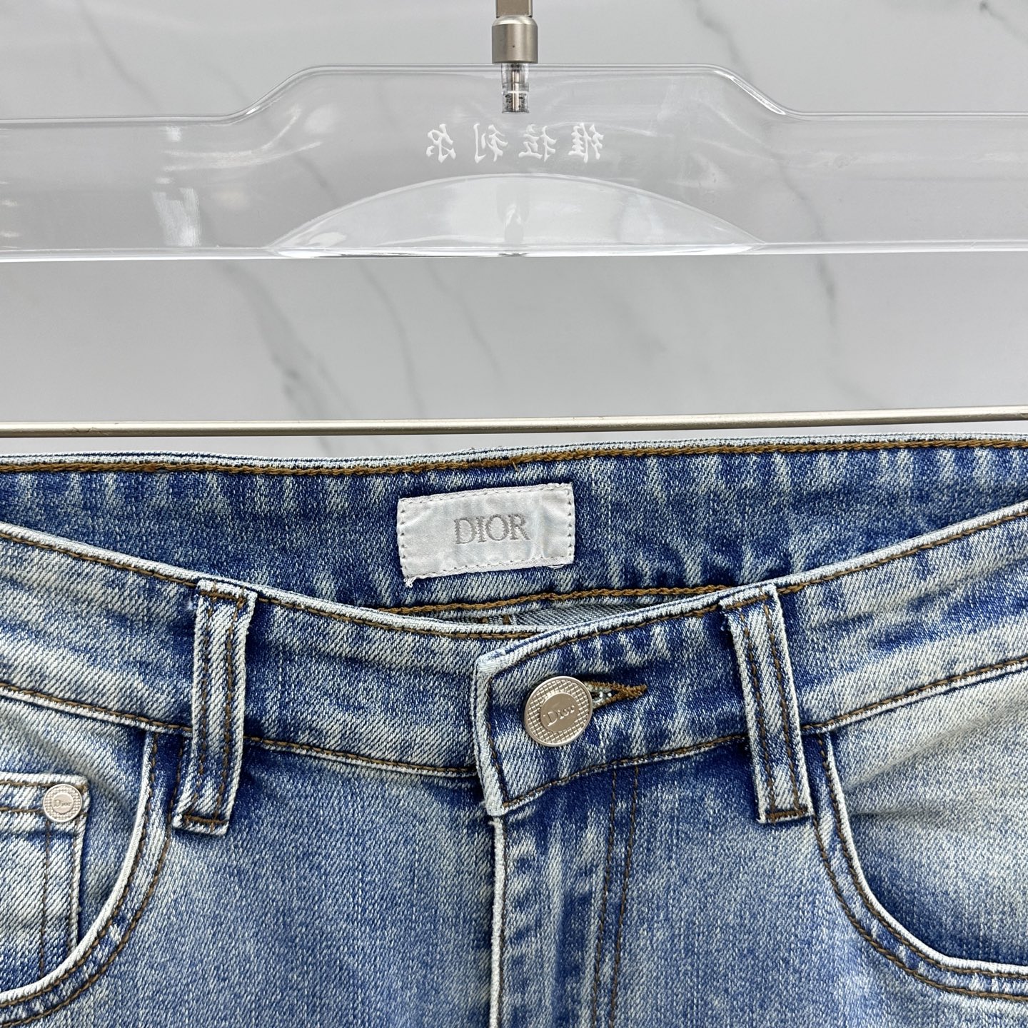 🆕Dior*迪奥 🔥高端定制、2025早春最新款牛仔裤 柜台同步发售 原版定制复刻 客供五金辅料 原单品