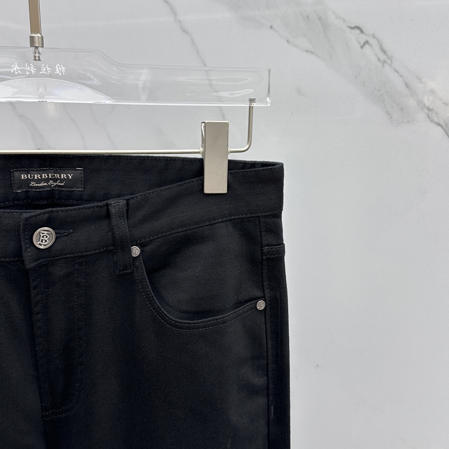 🆕BBR*巴宝莉 🔥高端定制、2025早春最新款牛仔裤 柜台同步发售 原版定制复刻 客供五金辅料 原单品