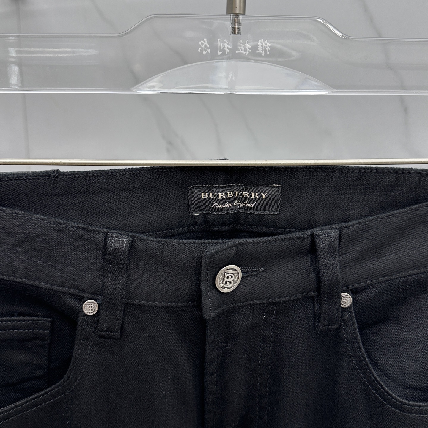 🆕BBR*巴宝莉 🔥高端定制、2025早春最新款牛仔裤 柜台同步发售 原版定制复刻 客供五金辅料 原单品