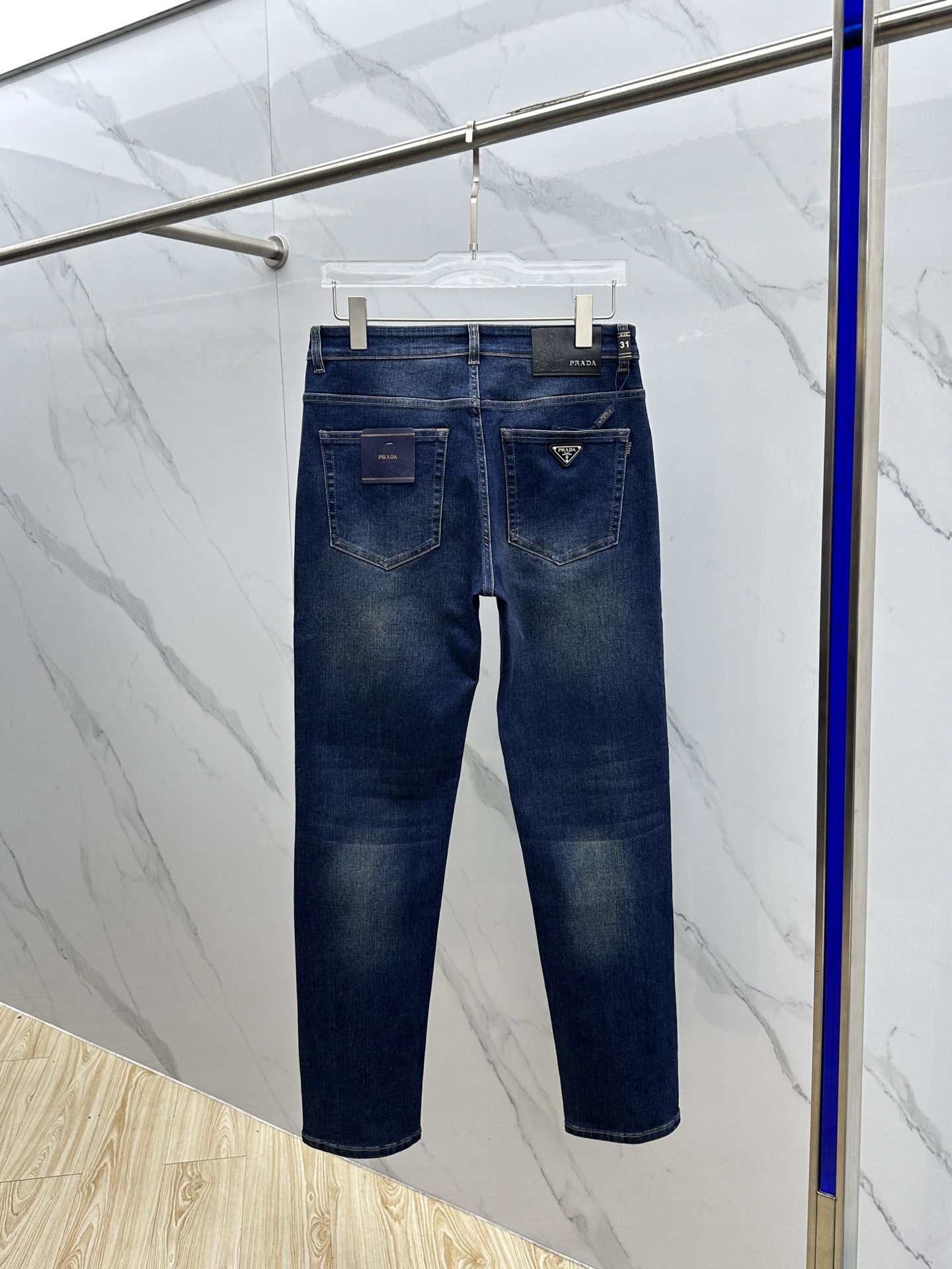 🆕Prad·普拉达 🔥高端定制、2025早春最新款牛仔裤 柜台同步发售 原版定制复刻 客供五金辅料 原单