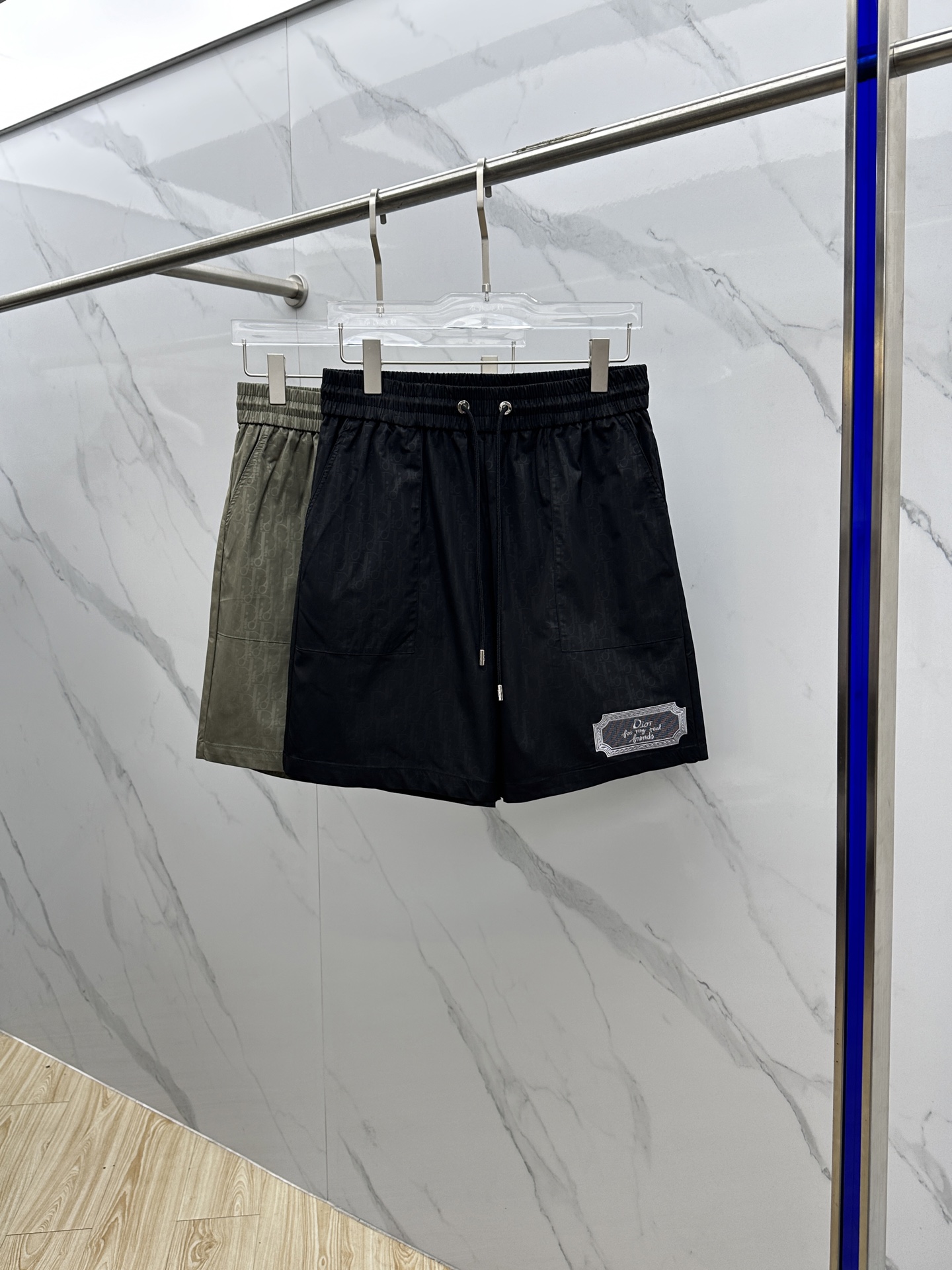  🆕Dior*迪奥 2025春夏季新款男士速干短裤户外休闲，最休闲的时尚美学，原版裤型上身休闲百搭、随性