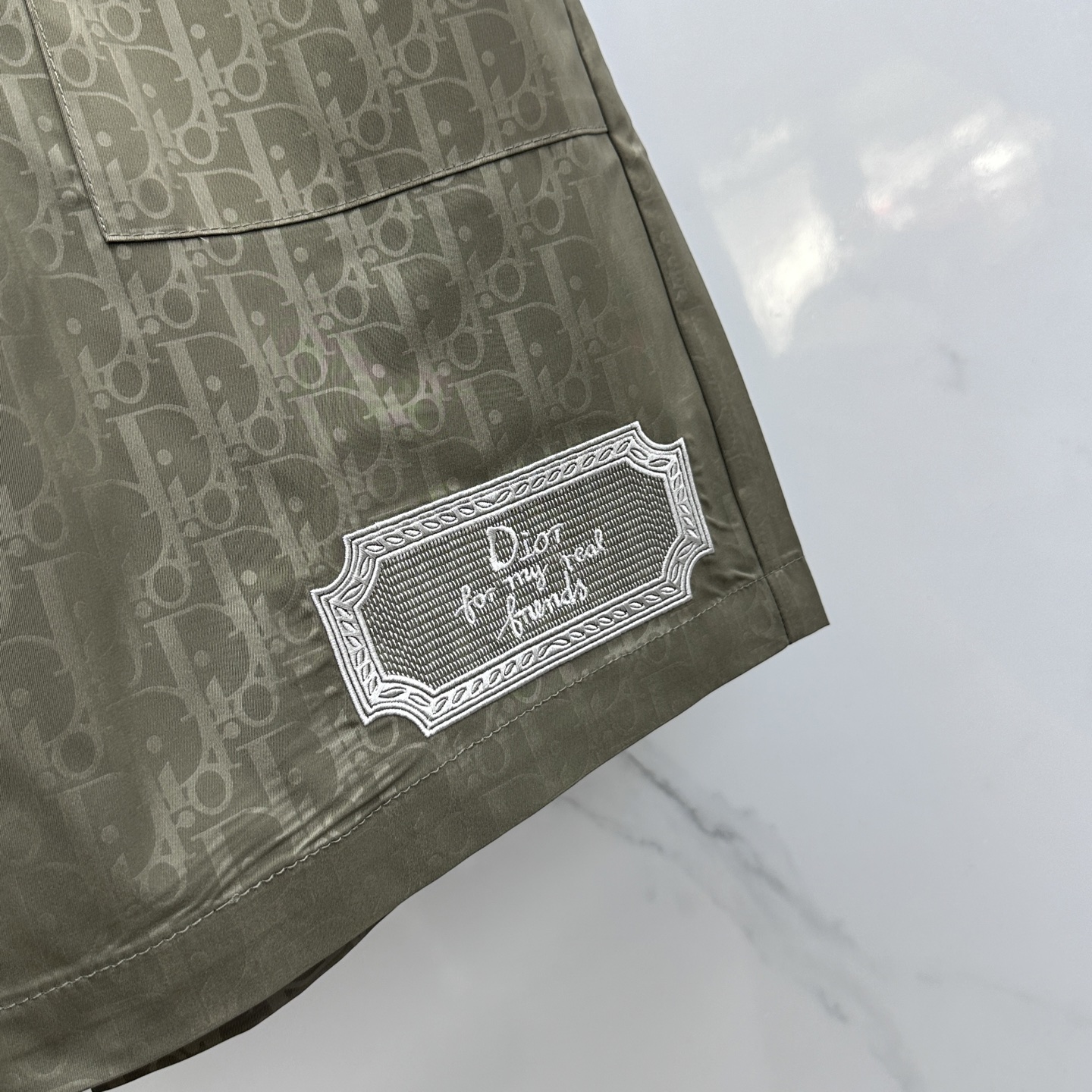  🆕Dior*迪奥 2025春夏季新款男士速干短裤户外休闲，最休闲的时尚美学，原版裤型上身休闲百搭、随性