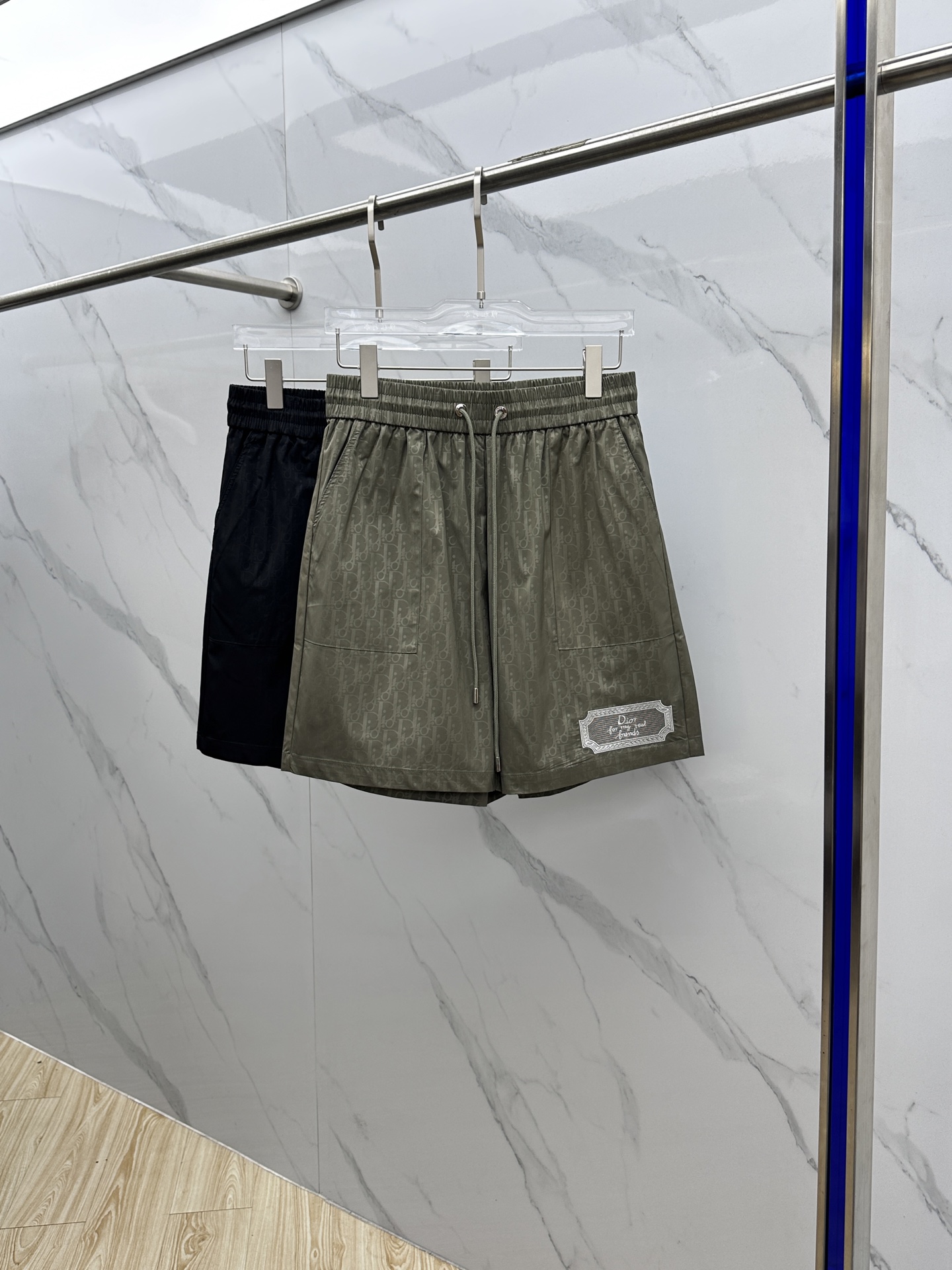  🆕Dior*迪奥 2025春夏季新款男士速干短裤户外休闲，最休闲的时尚美学，原版裤型上身休闲百搭、随性
