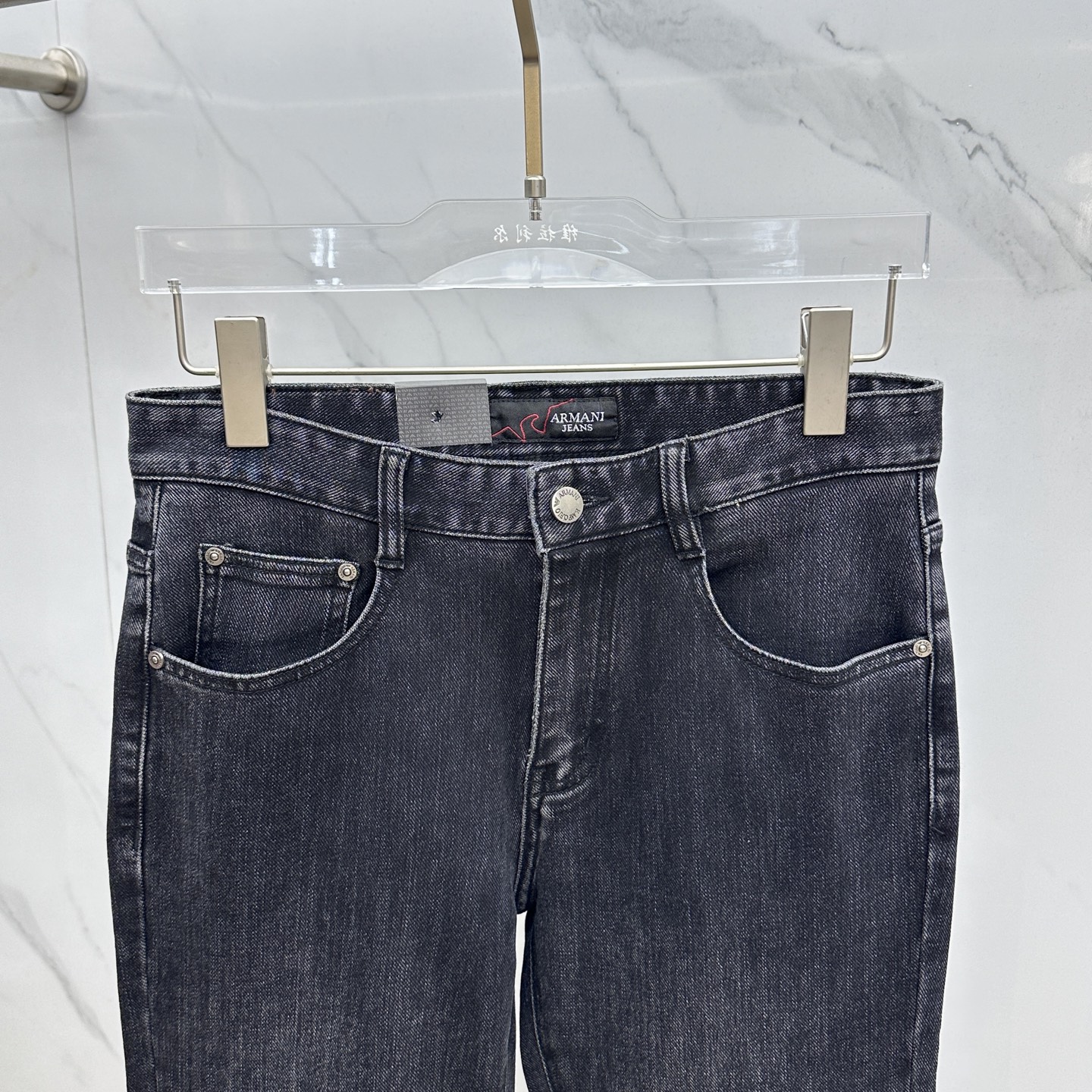 🆕Amani*阿玛尼 🔥高端定制、2025早秋最新款牛仔裤 柜台同步发售 原版定制复刻 客供五金辅料 原