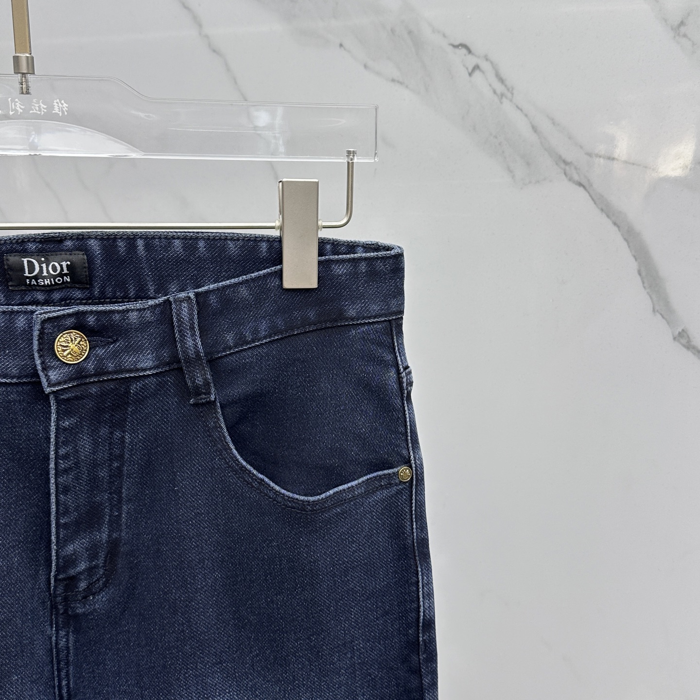 🆕Dior*迪奥 🔥高端定制、2025早秋最新款牛仔裤 柜台同步发售 原版定制复刻 客供五金辅料 原单品