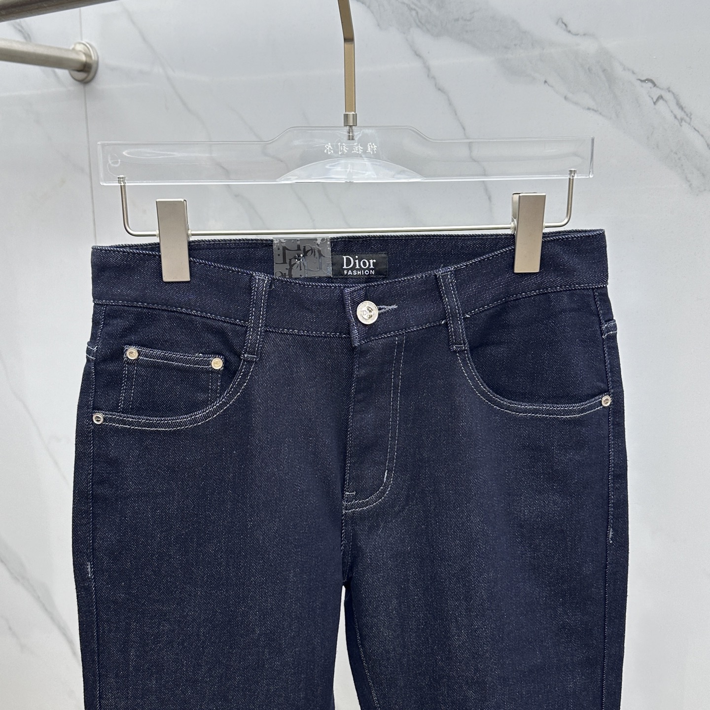 🆕Dior*迪奥 🔥高端定制、2025早秋最新款牛仔裤 柜台同步发售 原版定制复刻 客供五金辅料 原单品
