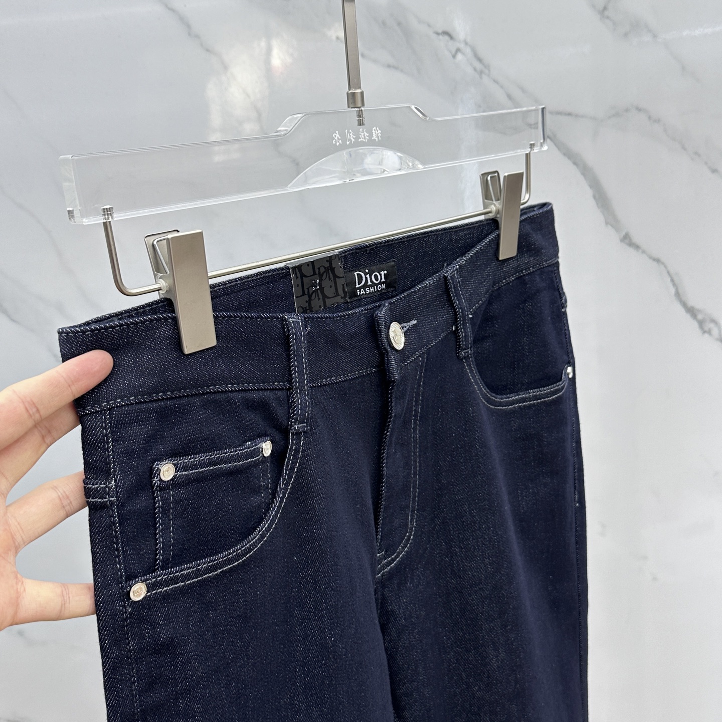 🆕Dior*迪奥 🔥高端定制、2025早秋最新款牛仔裤 柜台同步发售 原版定制复刻 客供五金辅料 原单品