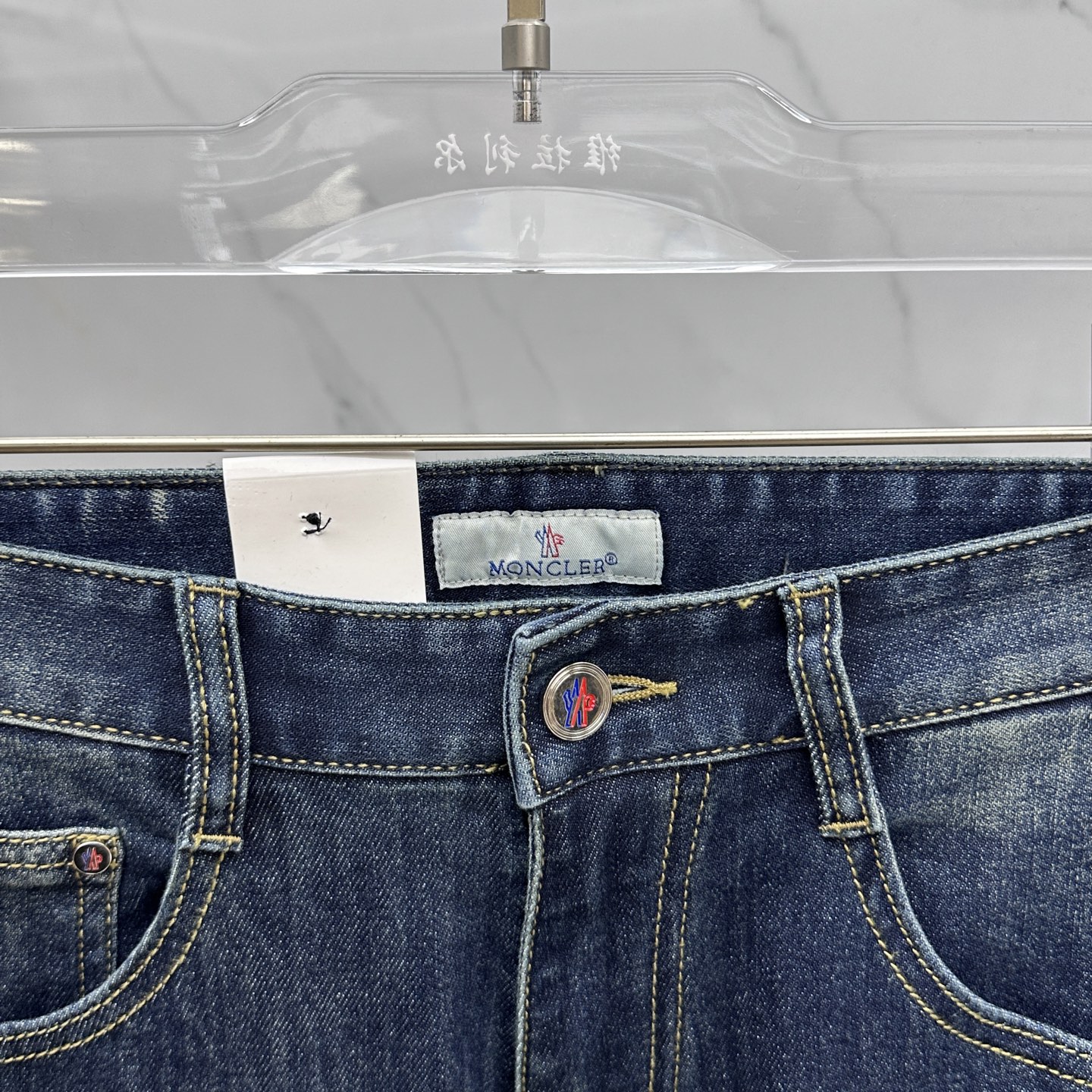 🆕Mon*蒙口 🔥高端定制、2025早秋最新款牛仔裤 柜台同步发售 原版定制复刻 客供五金辅料 原单品质