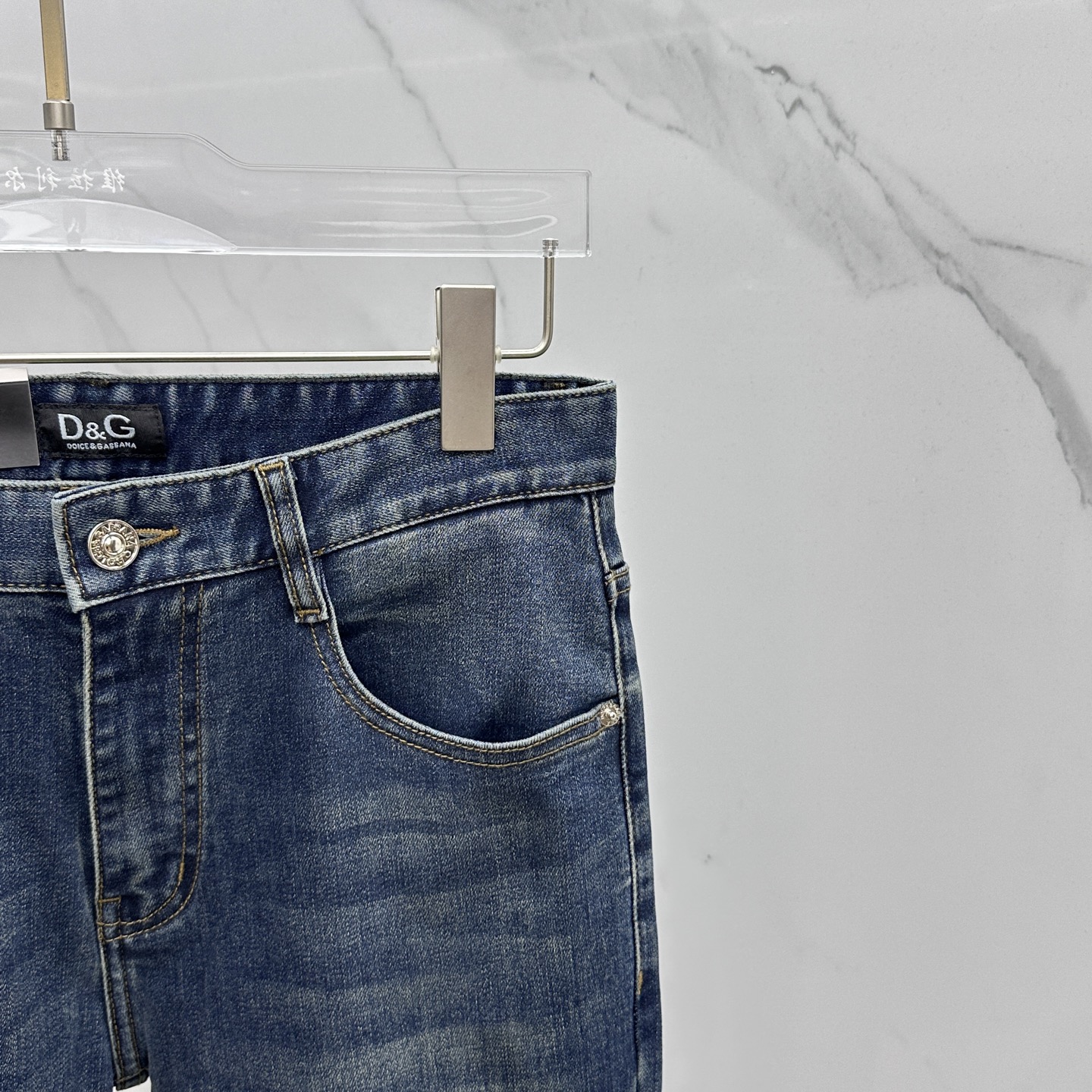 🆕DG*杜嘉班纳 🔥高端定制、2025早秋最新款牛仔裤 柜台同步发售 原版定制复刻 客供五金辅料 原单品