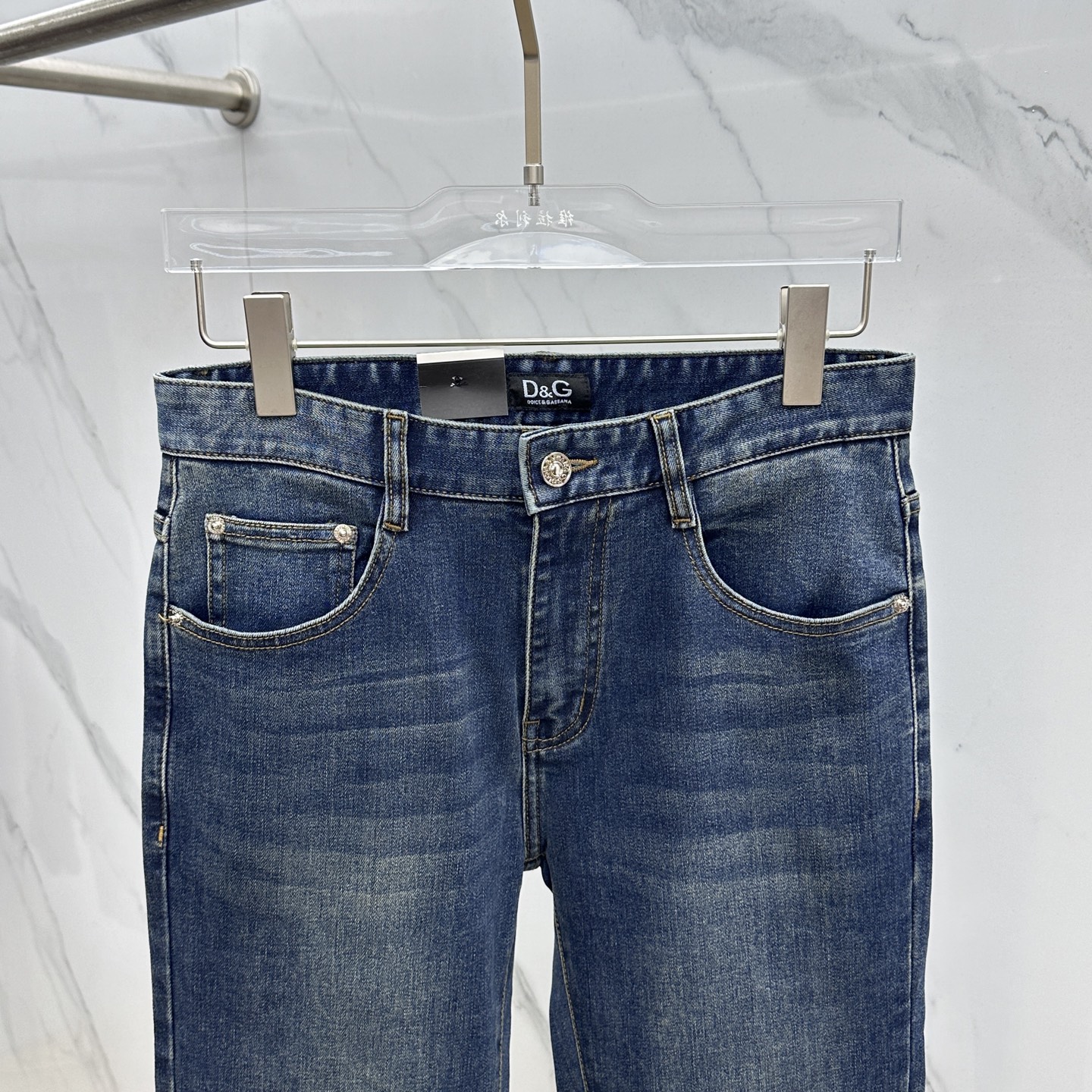 🆕DG*杜嘉班纳 🔥高端定制、2025早秋最新款牛仔裤 柜台同步发售 原版定制复刻 客供五金辅料 原单品