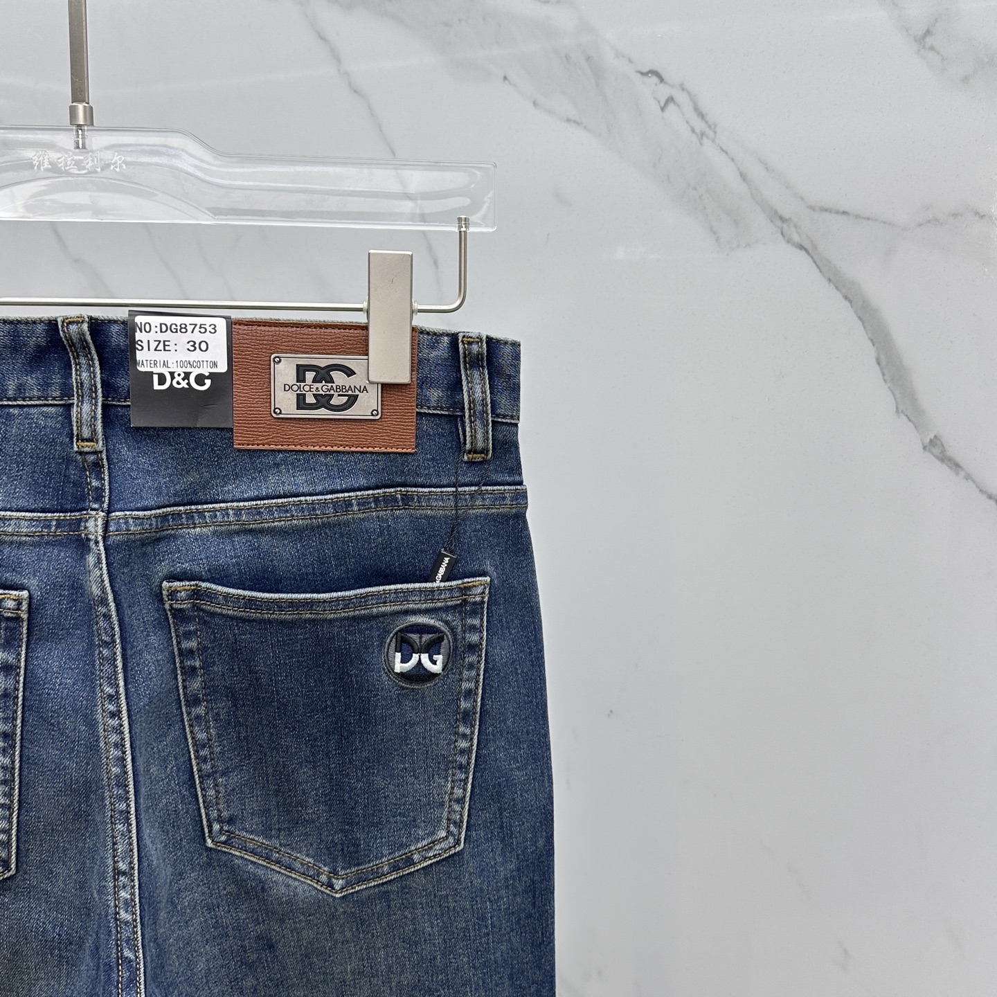 🆕DG*杜嘉班纳 🔥高端定制、2025早秋最新款牛仔裤 柜台同步发售 原版定制复刻 客供五金辅料 原单品
