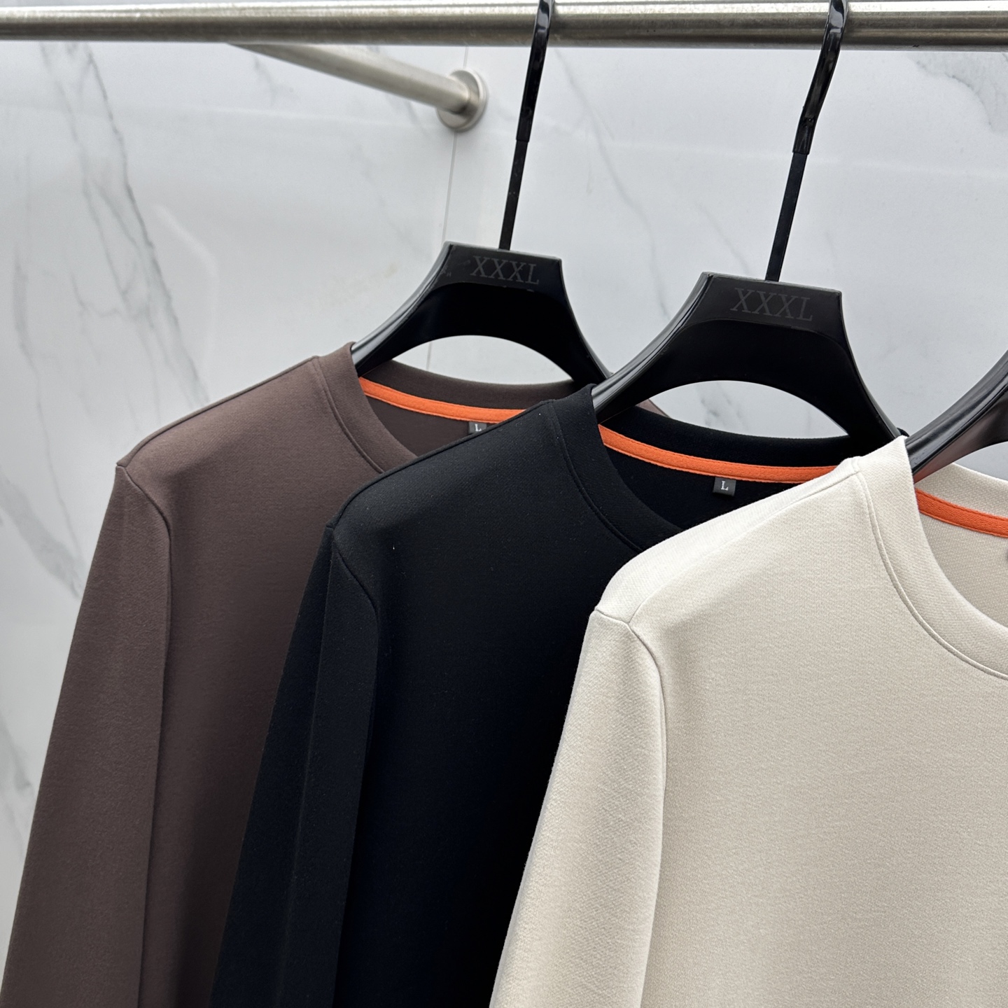 Hermes Long Sleeve Wool T-Shirt Round Neck Fashion Logo Design 3 i1753203838419 6613 0 2