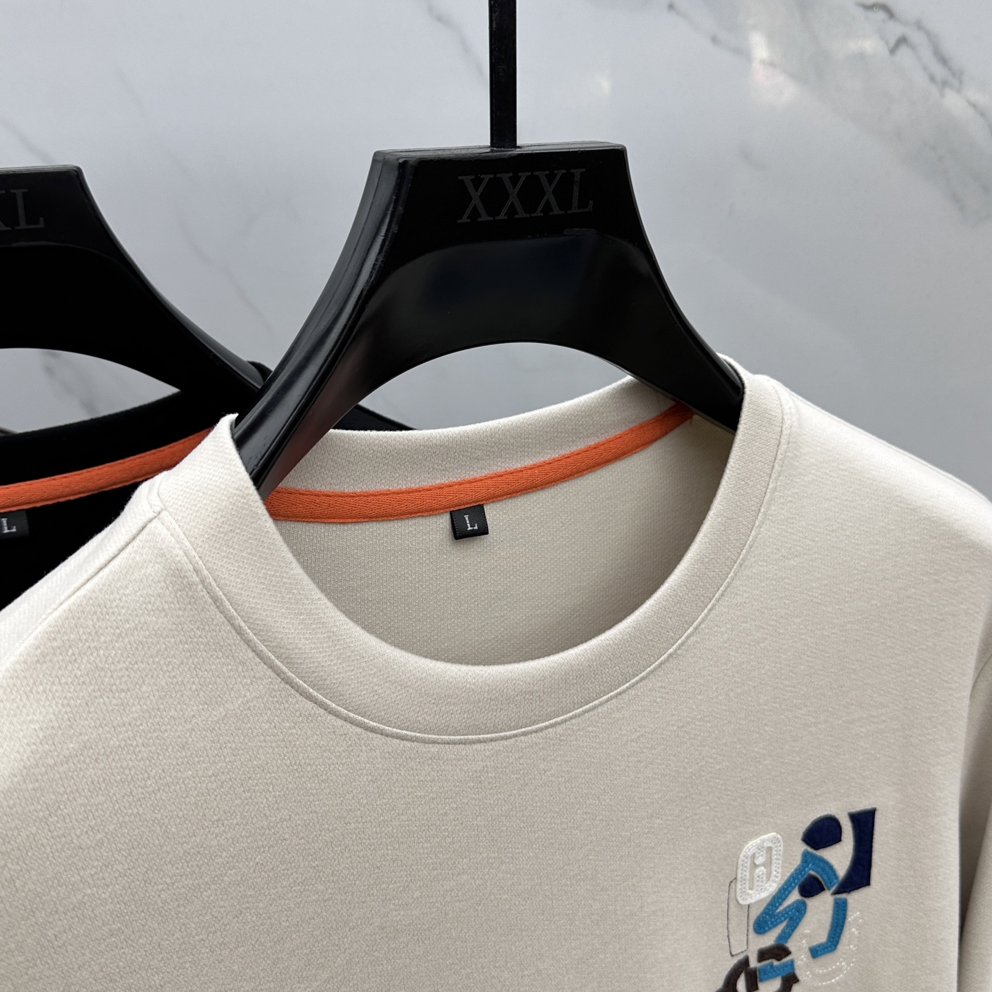 Hermes Long Sleeve Wool T-Shirt Round Neck Fashion Logo Design 4 i1753203841138 1871 0 3