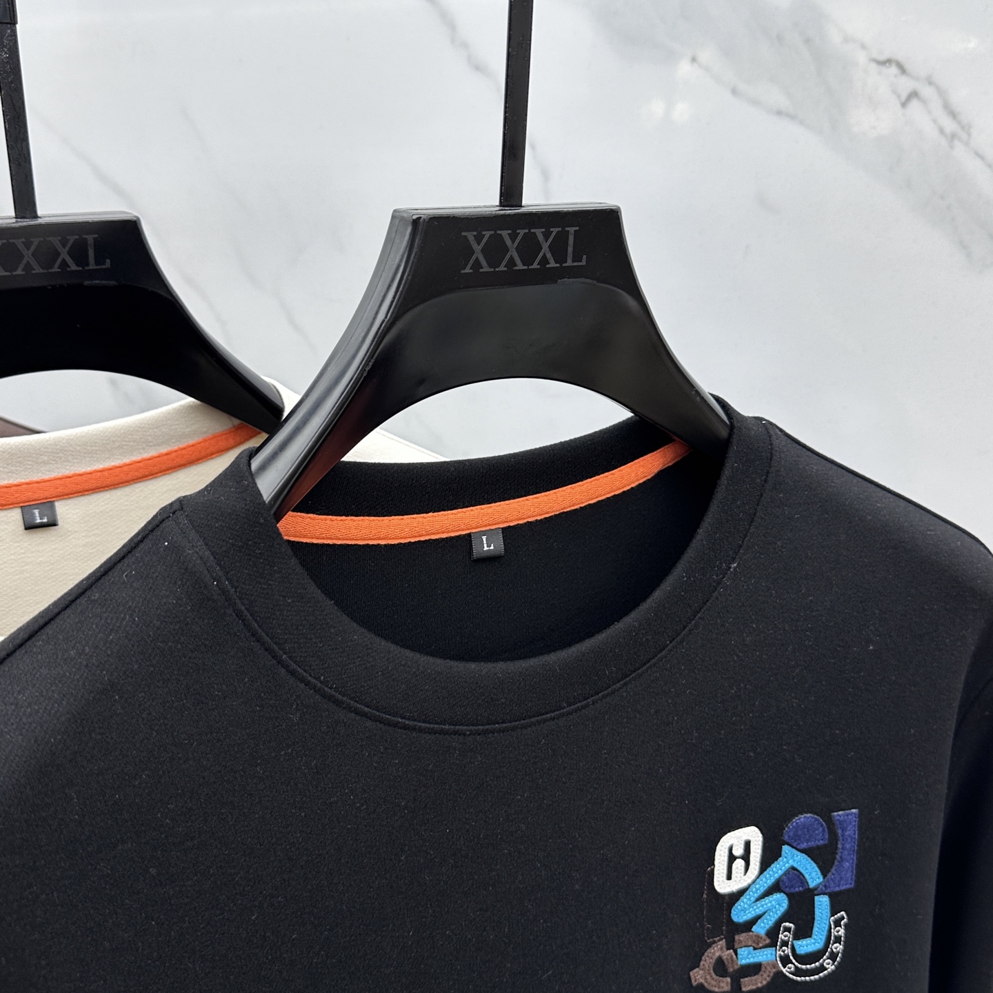 Men's Hermes Long Sleeve Crew Neck T-Shirt with Logo, Casual Comfort 4 i1753203860800 5354 0 3