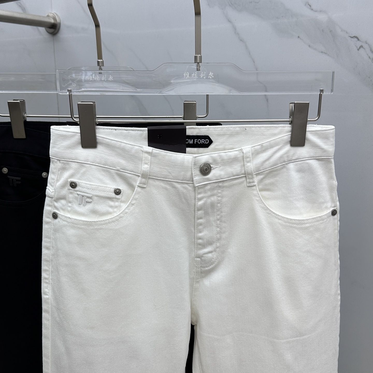 🆕TOM FORD🔥高端定制、2025早秋最新款牛仔裤 柜台同步发售 原版定制复刻 客供五金辅料 原单品