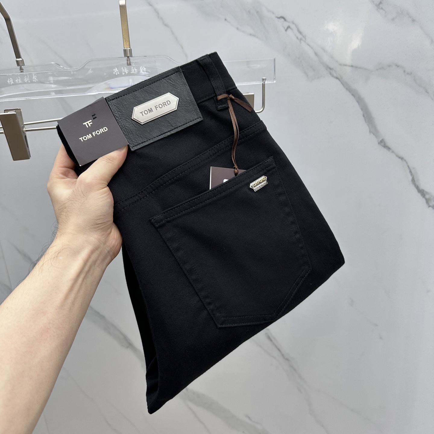 🆕TOM FORD🔥高端定制、2025早秋最新款牛仔裤 柜台同步发售 原版定制复刻 客供五金辅料 原单品