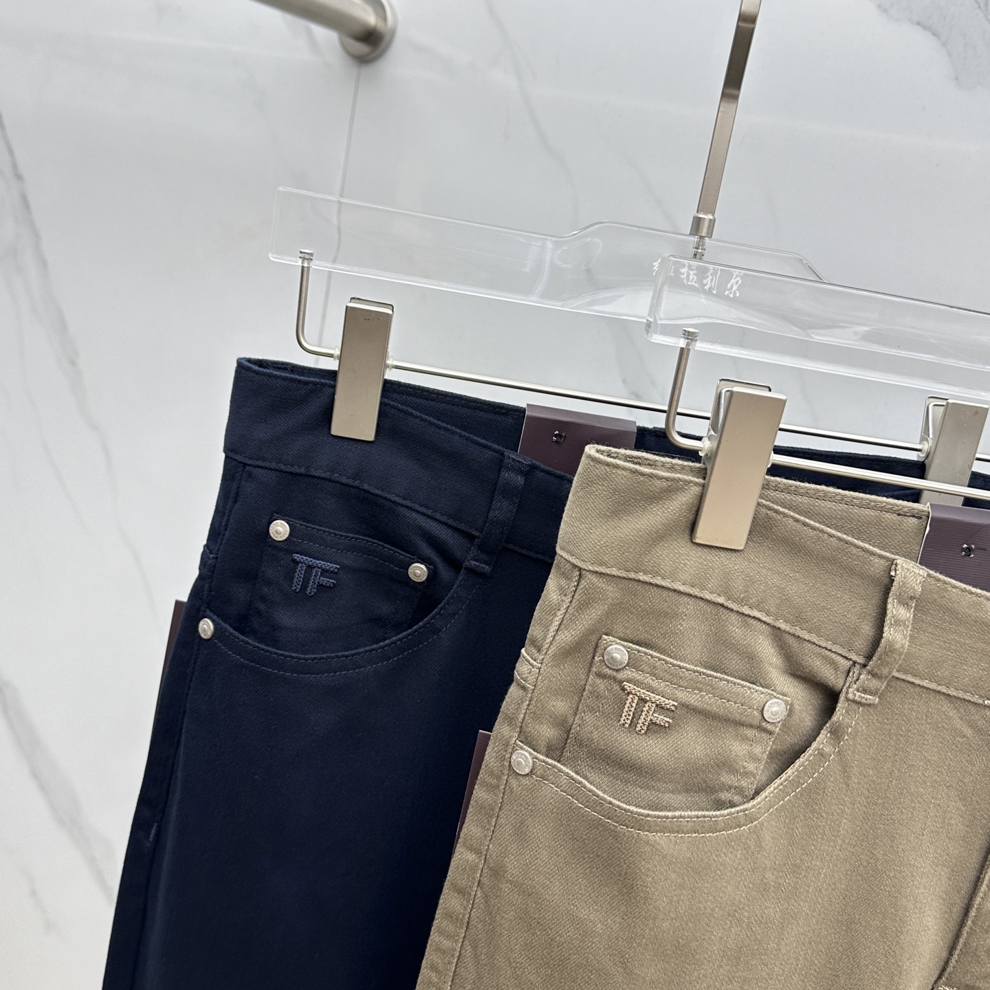 🆕TOM FORD🔥高端定制、2025早秋最新款牛仔裤 柜台同步发售 原版定制复刻 客供五金辅料 原单品