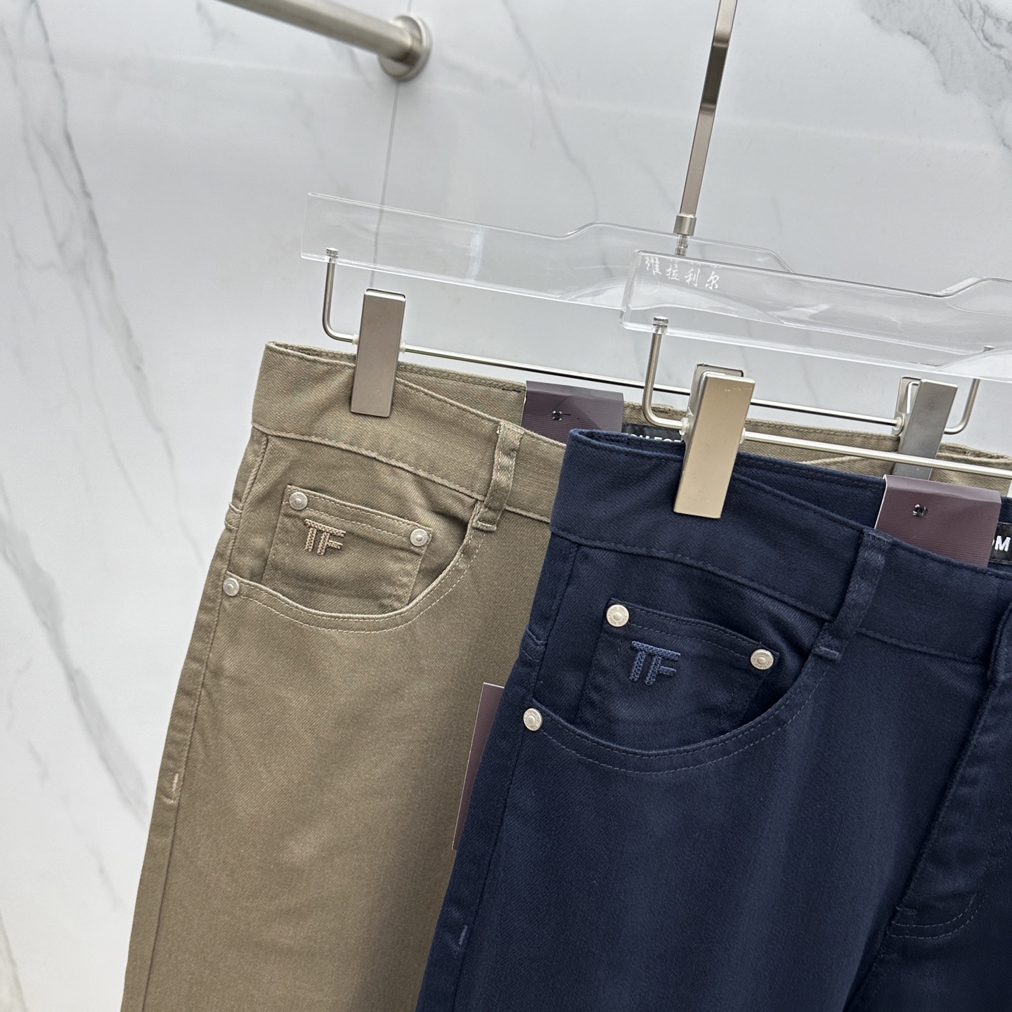 🆕TOM FORD🔥高端定制、2025早秋最新款牛仔裤 柜台同步发售 原版定制复刻 客供五金辅料 原单品