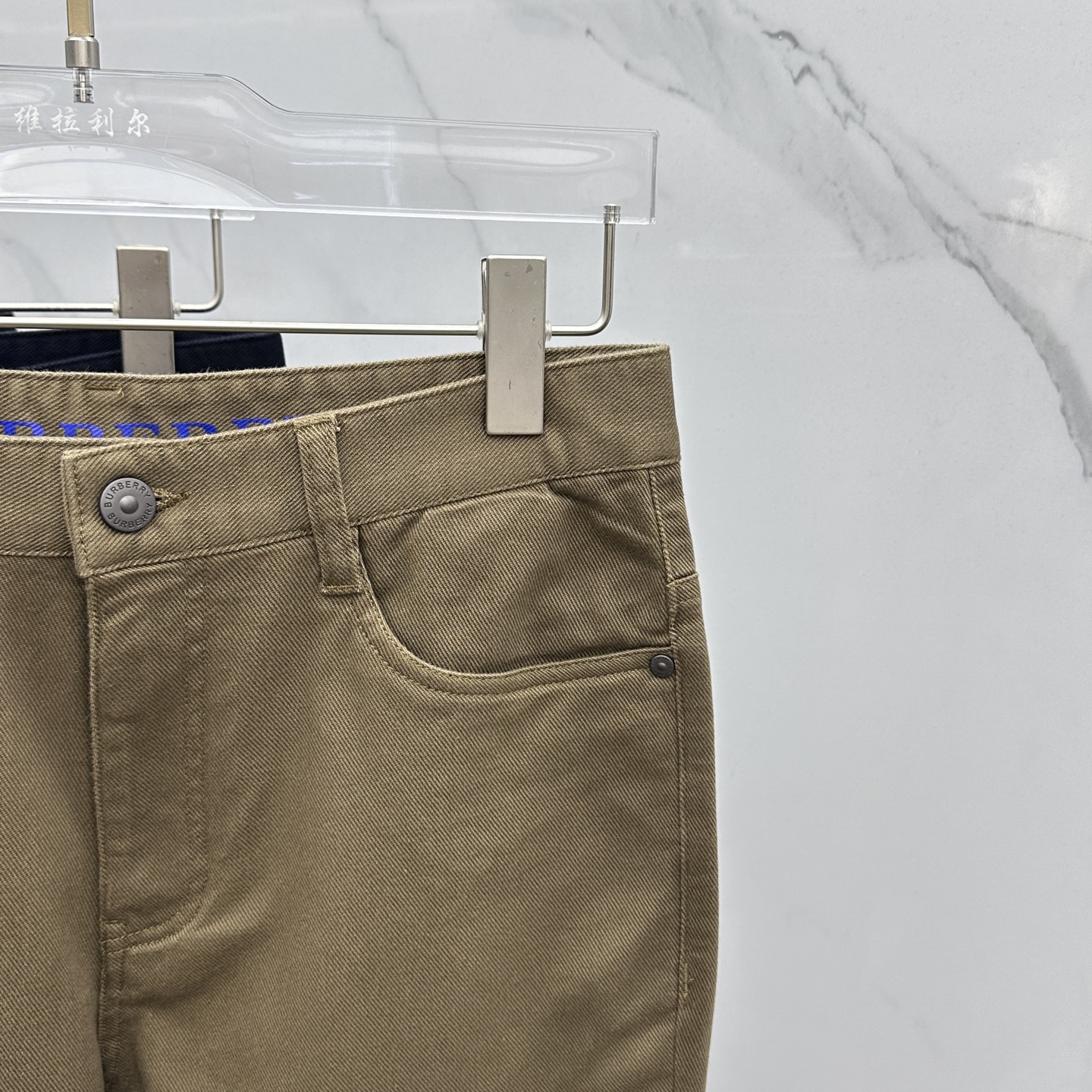 🆕BUR*巴宝莉 🔥高端定制、2025早秋最新款牛仔裤 柜台同步发售 原版定制复刻 客供五金辅料 原单品
