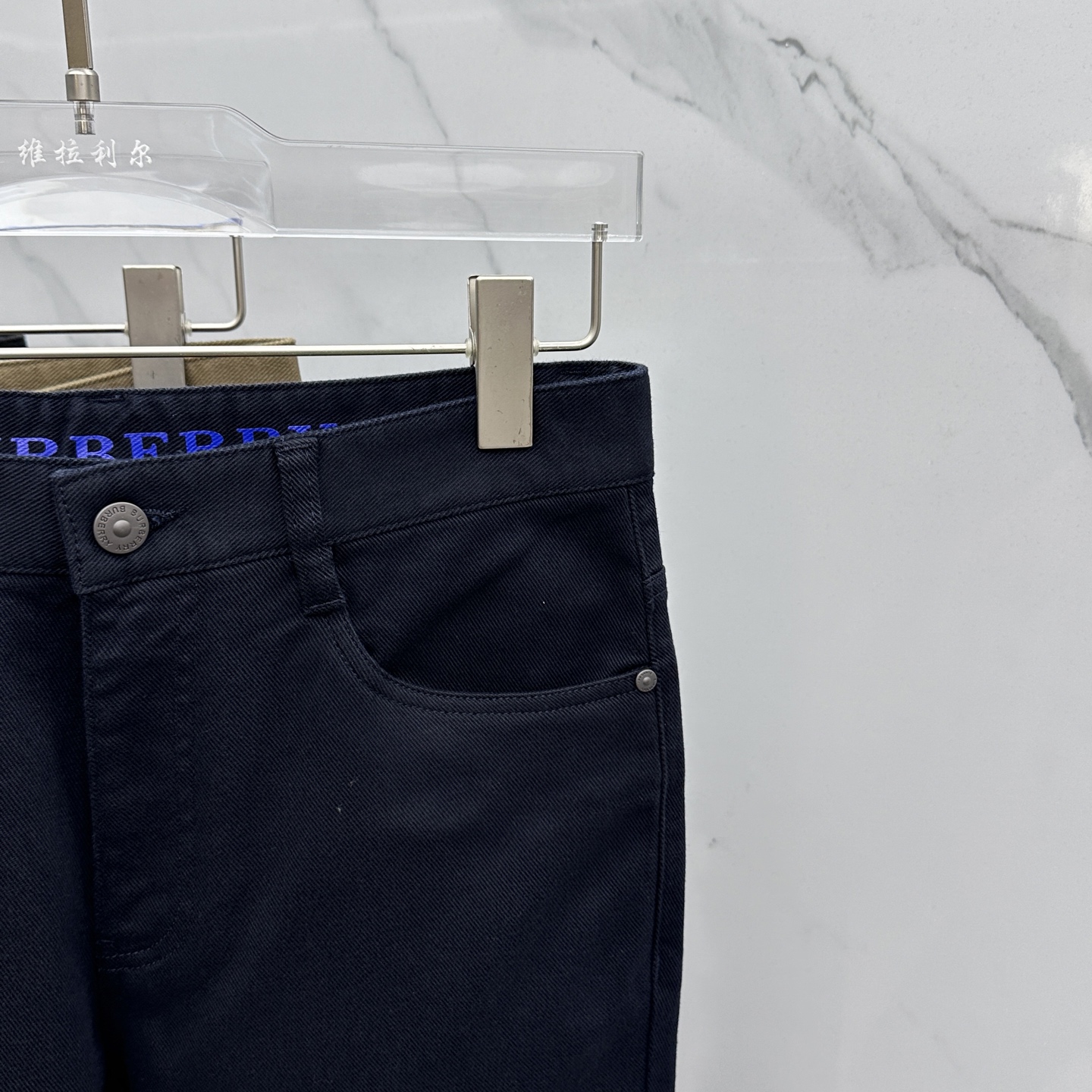 🆕BUR*巴宝莉 🔥高端定制、2025早秋最新款牛仔裤 柜台同步发售 原版定制复刻 客供五金辅料 原单品