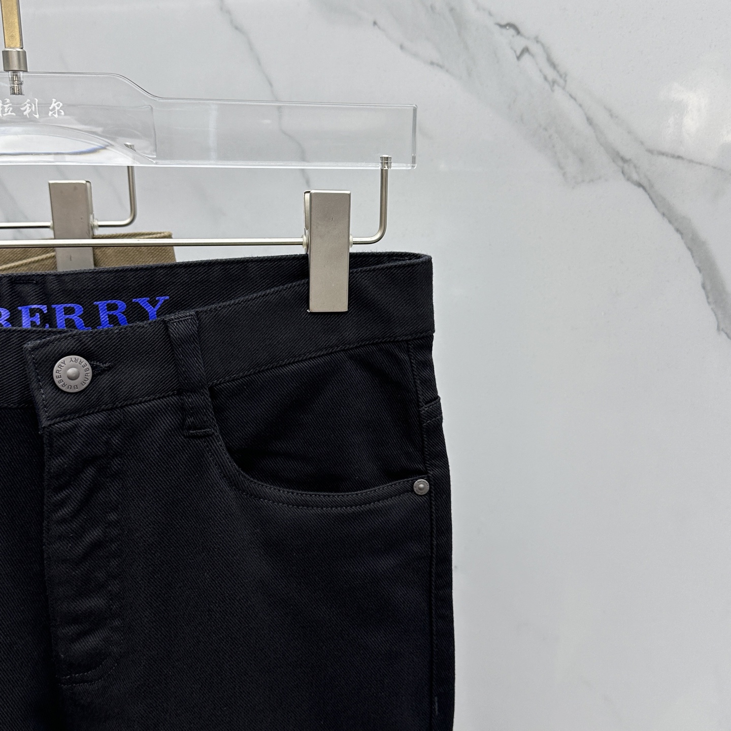 🆕BUR*巴宝莉 🔥高端定制、2025早秋最新款牛仔裤 柜台同步发售 原版定制复刻 客供五金辅料 原单品