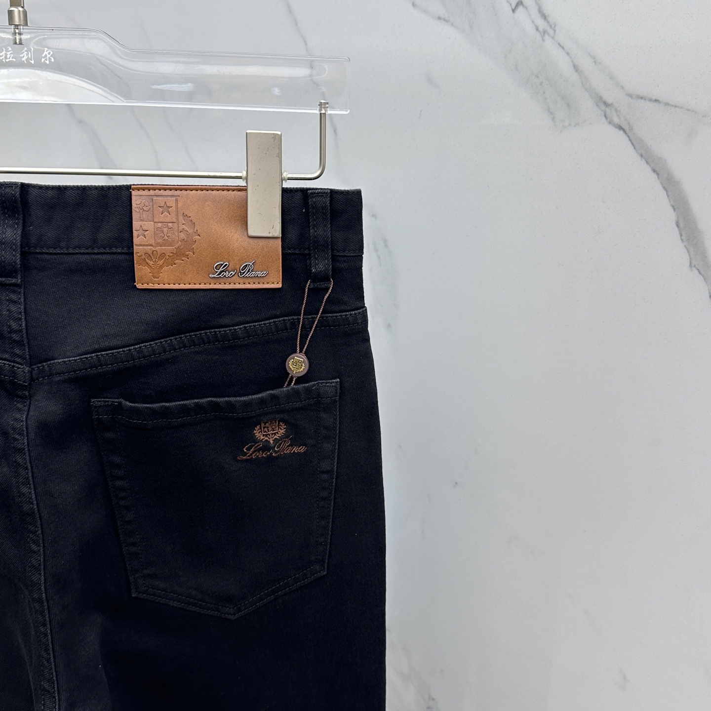 🆕lP🆕 🔥高端定制、2025早春最新款小直筒牛仔裤 柜台同步发售 进口固色面料 微弹 原版定制复刻 客