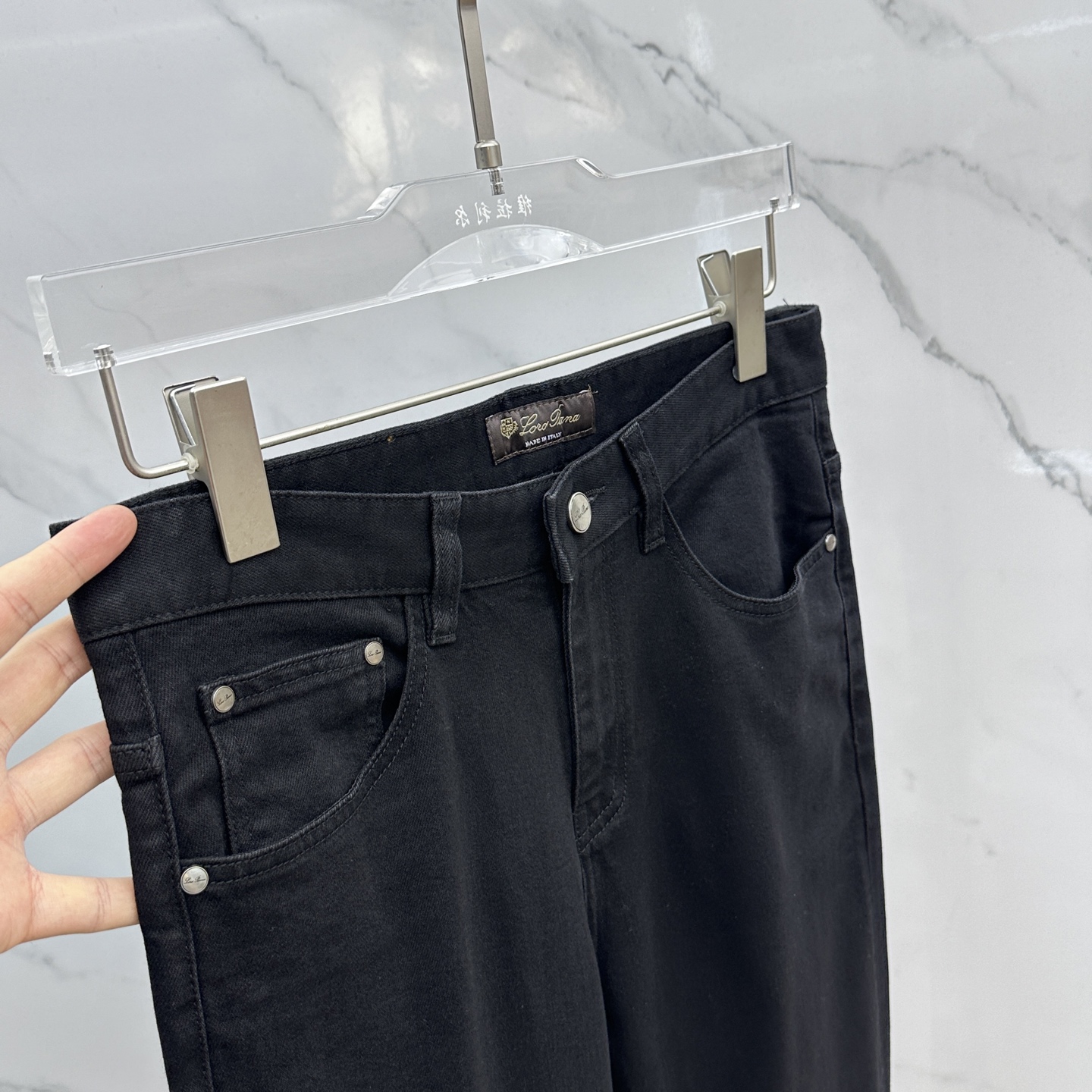 🆕lP🆕 🔥高端定制、2025早春最新款小直筒牛仔裤 柜台同步发售 进口固色面料 微弹 原版定制复刻 客