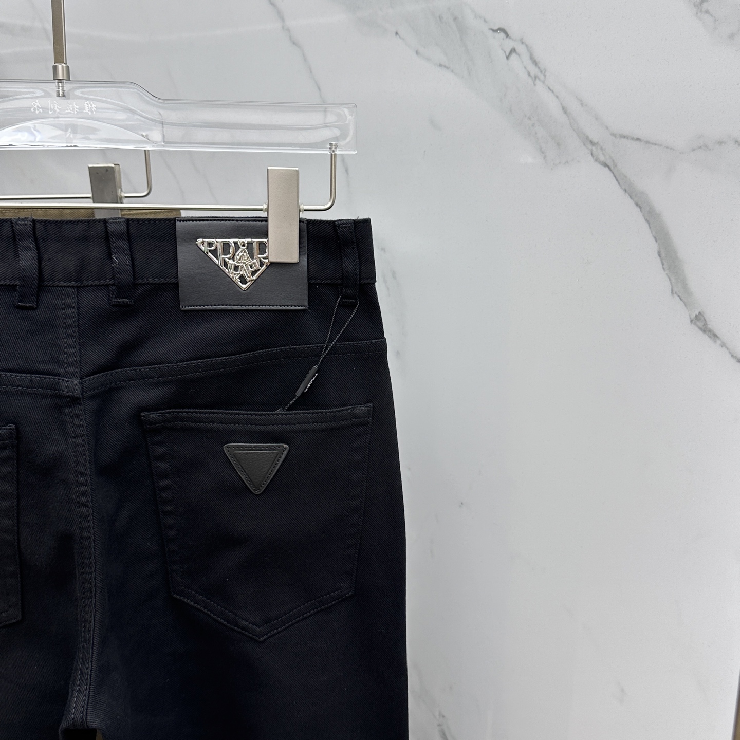 🆕Prad*普拉达 🔥高端定制、2025早秋最新款牛仔裤 柜台同步发售 原版定制复刻 客供五金辅料 原单