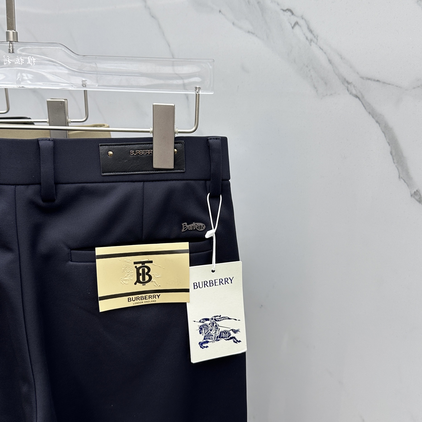 🆕Burberry*巴宝莉 2025早秋新品休闲裤西裤，官网同步发售，裤身工艺设计，进口客供辅料、面料定