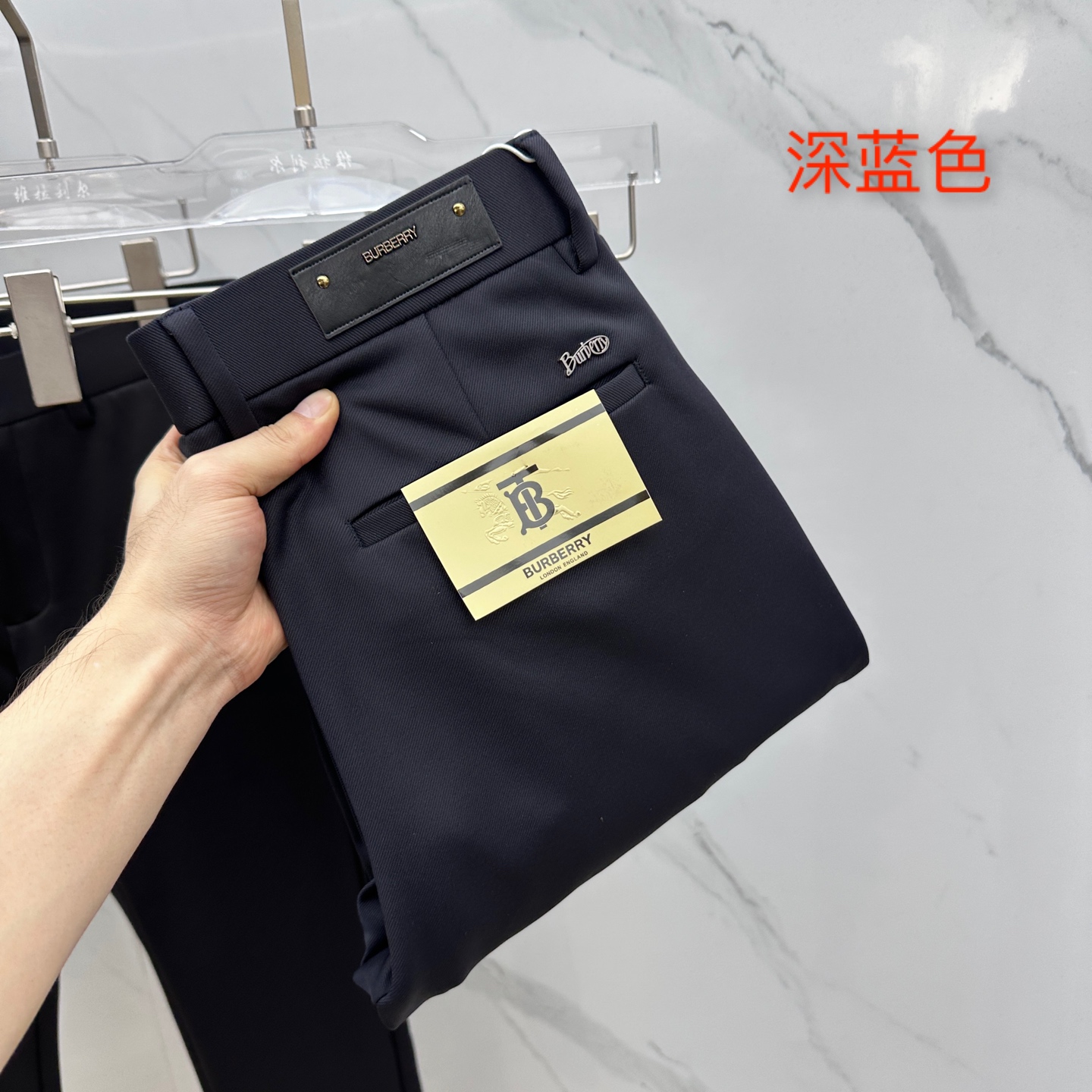 🆕Burberry*巴宝莉 2025早秋新品休闲裤西裤，官网同步发售，裤身工艺设计，进口客供辅料、面料定