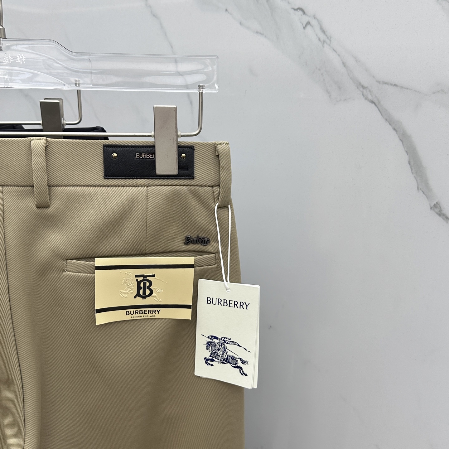 🆕Burberry*巴宝莉 2025早秋新品休闲裤西裤，官网同步发售，裤身工艺设计，进口客供辅料、面料定