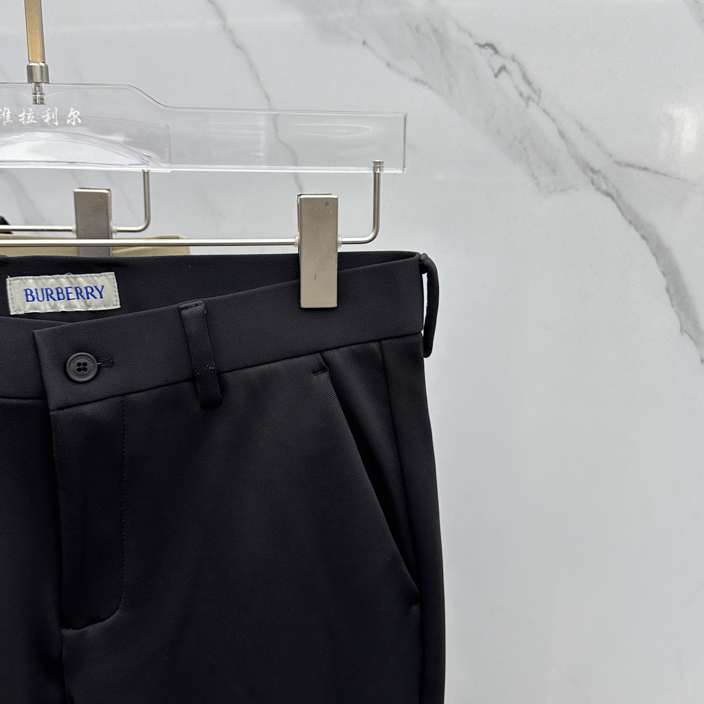🆕Burberry*巴宝莉 2025早秋新品休闲裤西裤，官网同步发售，裤身工艺设计，进口客供辅料、面料定