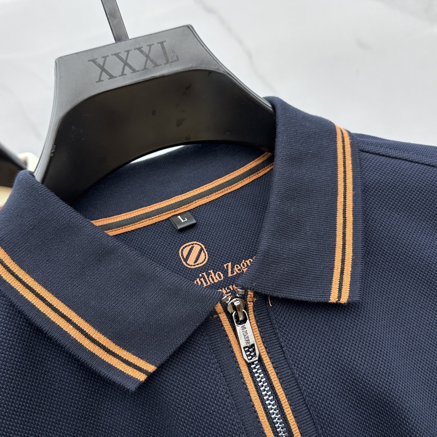 🆕ZEGNA*杰尼亚 2025秋冬新款男士标识短袖Polo衫，延续经典商务休闲翻领POLO恤.该款Pol