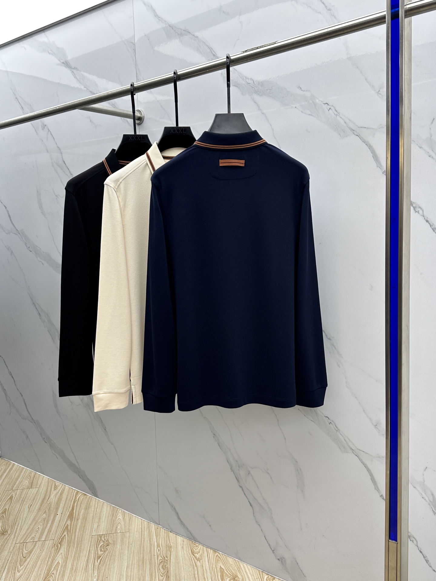 🆕ZEGNA*杰尼亚 2025秋冬新款男士标识短袖Polo衫，延续经典商务休闲翻领POLO恤.该款Pol