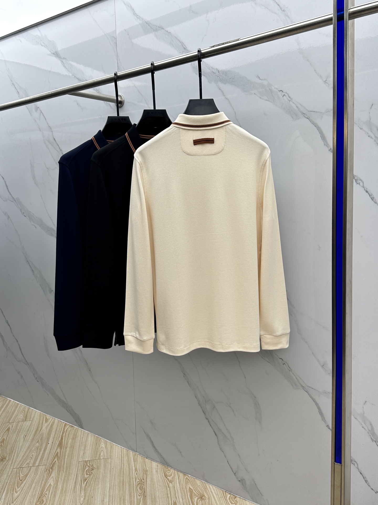 🆕ZEGNA*杰尼亚 2025秋冬新款男士标识短袖Polo衫，延续经典商务休闲翻领POLO恤.该款Pol