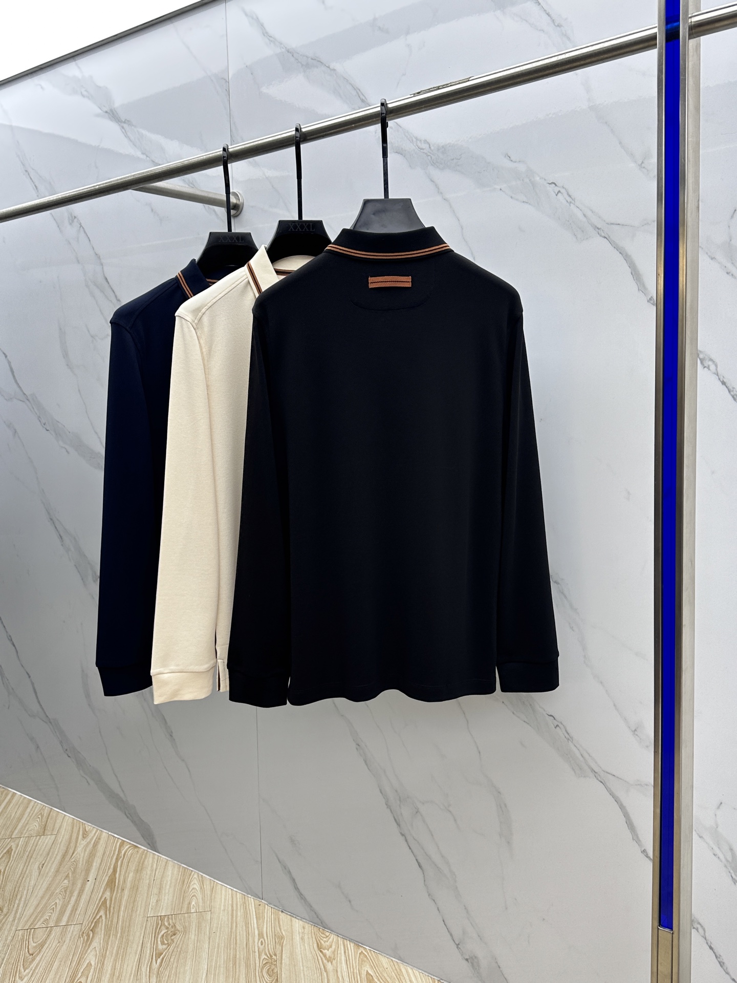 🆕ZEGNA*杰尼亚 2025秋冬新款男士标识短袖Polo衫，延续经典商务休闲翻领POLO恤.该款Pol