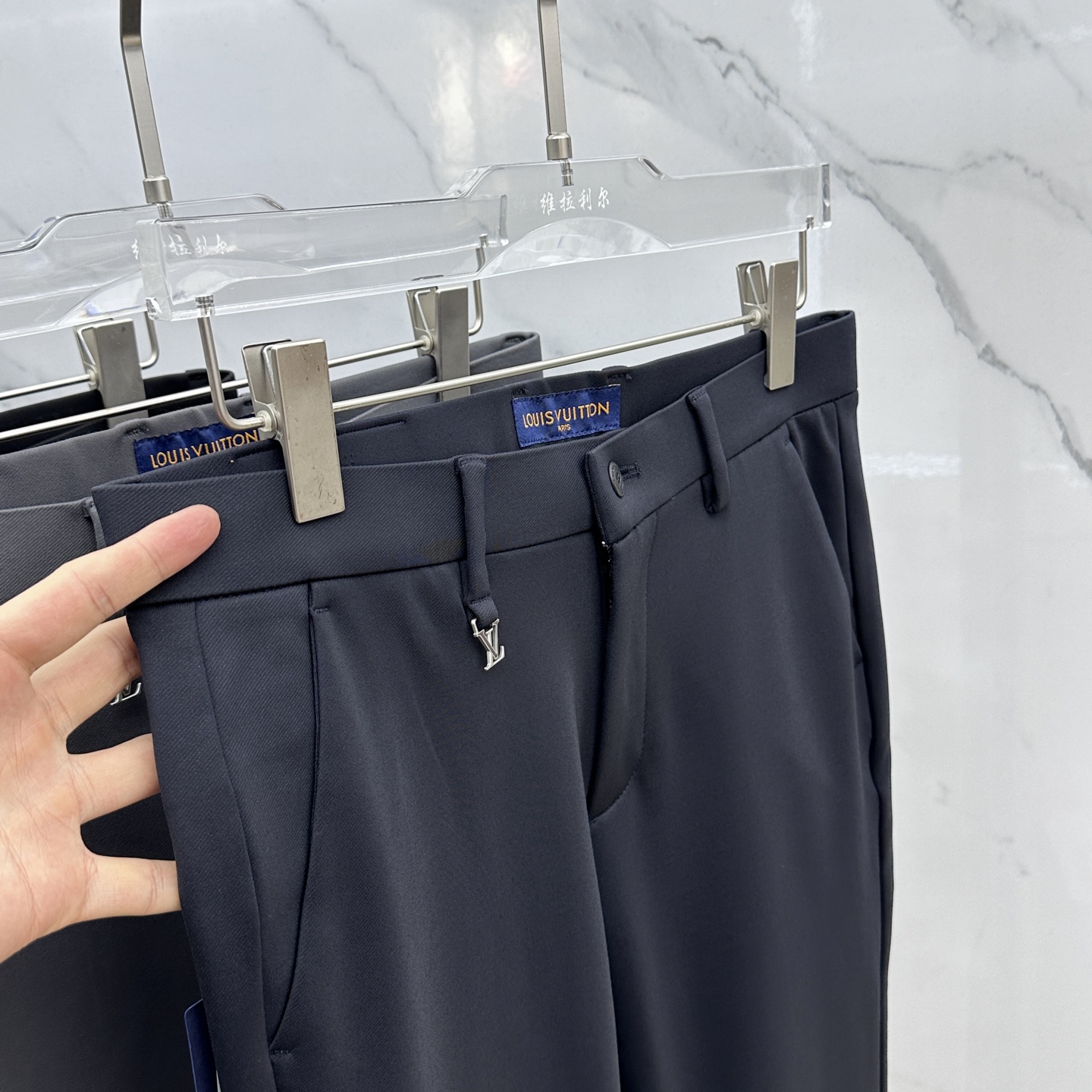 🆕1V*路易威登 2025早秋新品休闲裤西裤，官网同步发售，裤身工艺设计，进口客供辅料、面料定制，代工厂