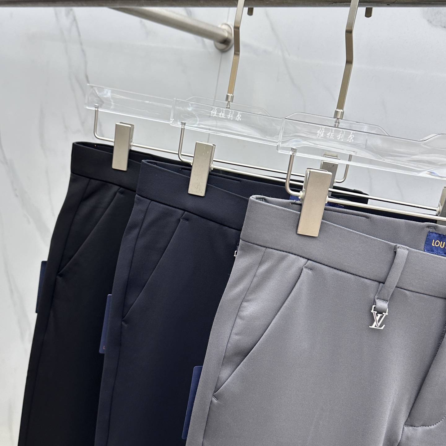 🆕1V*路易威登 2025早秋新品休闲裤西裤，官网同步发售，裤身工艺设计，进口客供辅料、面料定制，代工厂