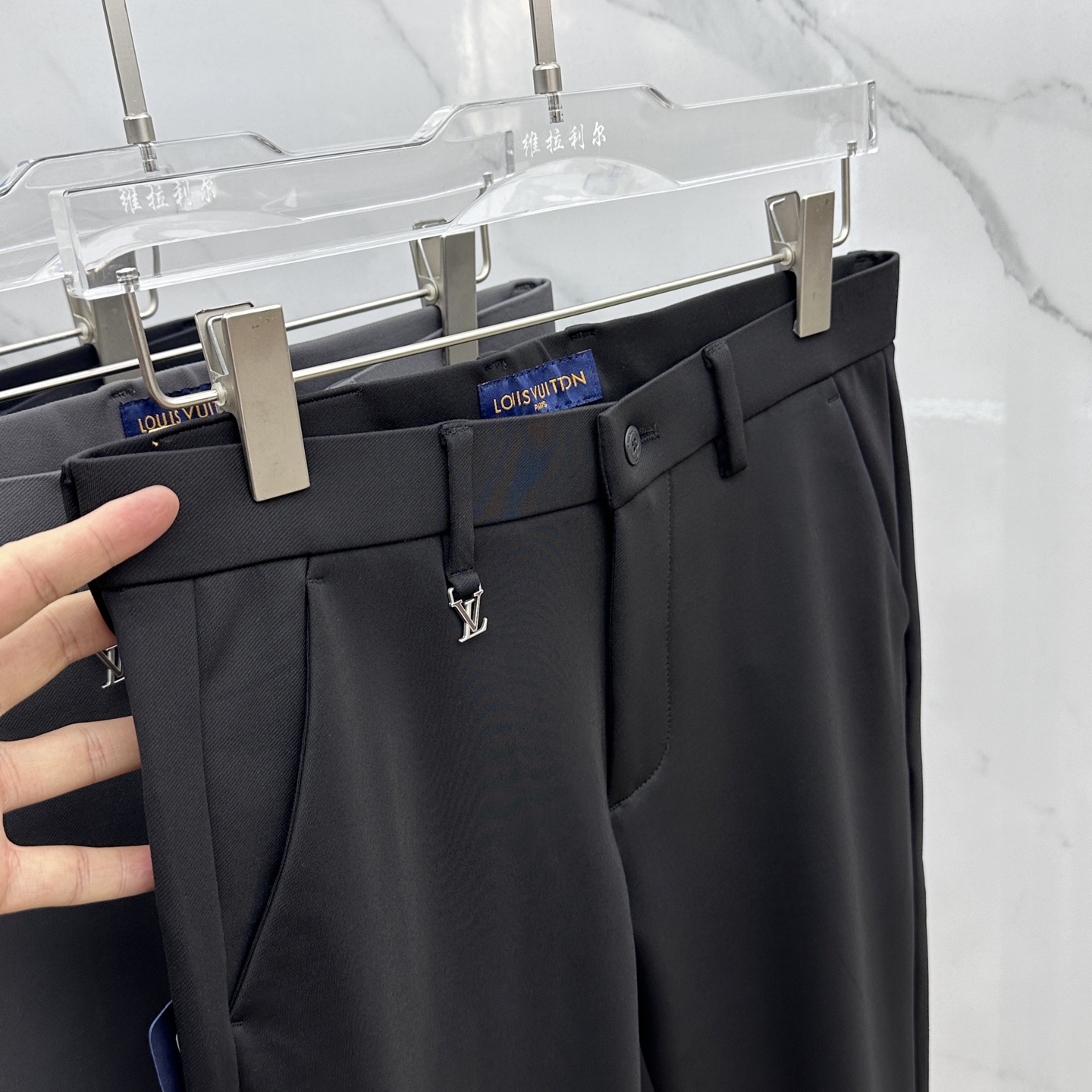 🆕1V*路易威登 2025早秋新品休闲裤西裤，官网同步发售，裤身工艺设计，进口客供辅料、面料定制，代工厂