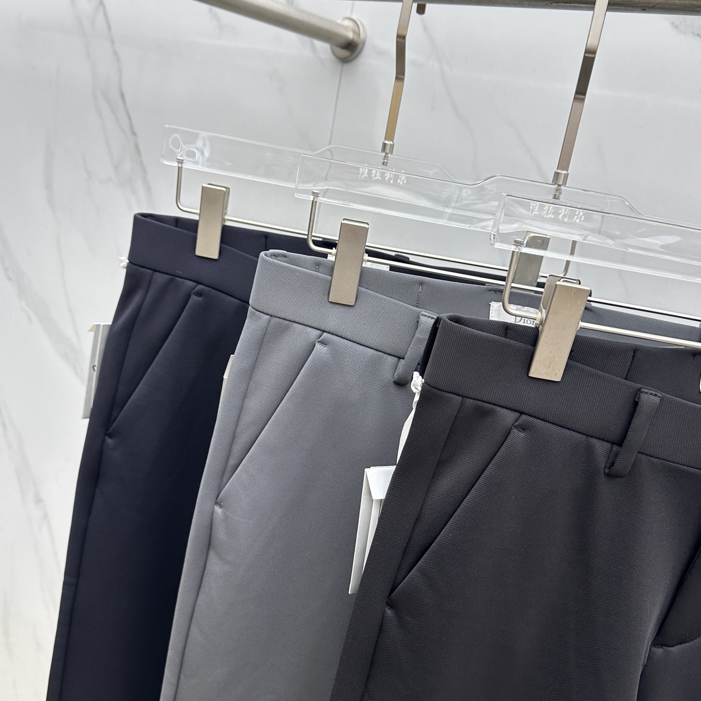 🆕Dior*迪奥 2025早秋新品休闲裤西裤，官网同步发售，裤身工艺设计，进口客供辅料、面料定制，代工厂