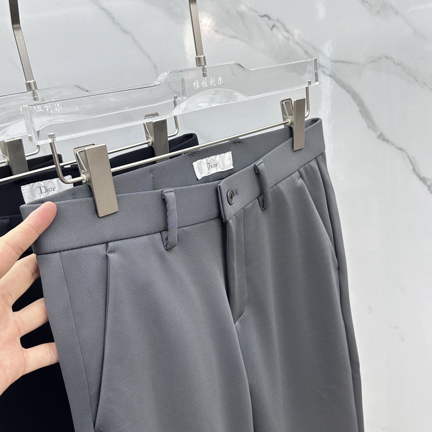 🆕Dior*迪奥 2025早秋新品休闲裤西裤，官网同步发售，裤身工艺设计，进口客供辅料、面料定制，代工厂