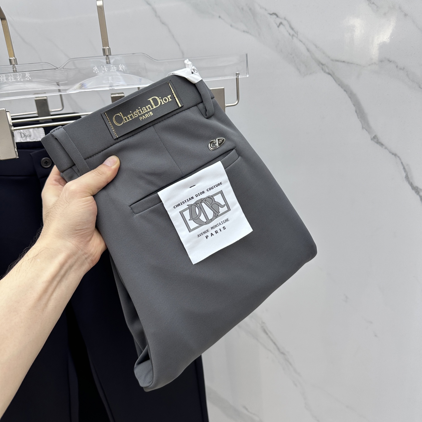 🆕Dior*迪奥 2025早秋新品休闲裤西裤，官网同步发售，裤身工艺设计，进口客供辅料、面料定制，代工厂