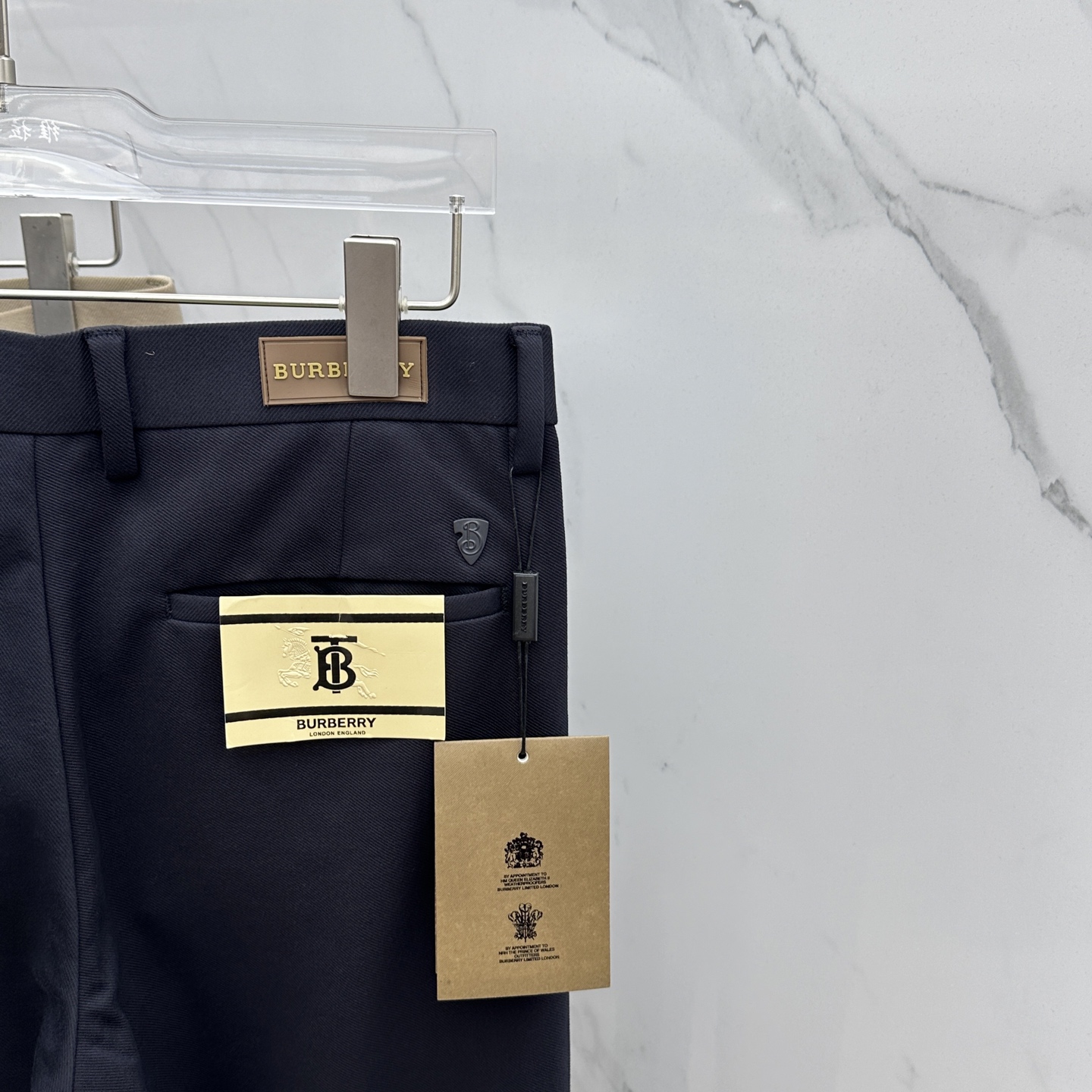 🆕Burberry*巴宝莉 2025早秋新品休闲裤西裤，官网同步发售，裤身工艺设计，进口客供辅料、面料定