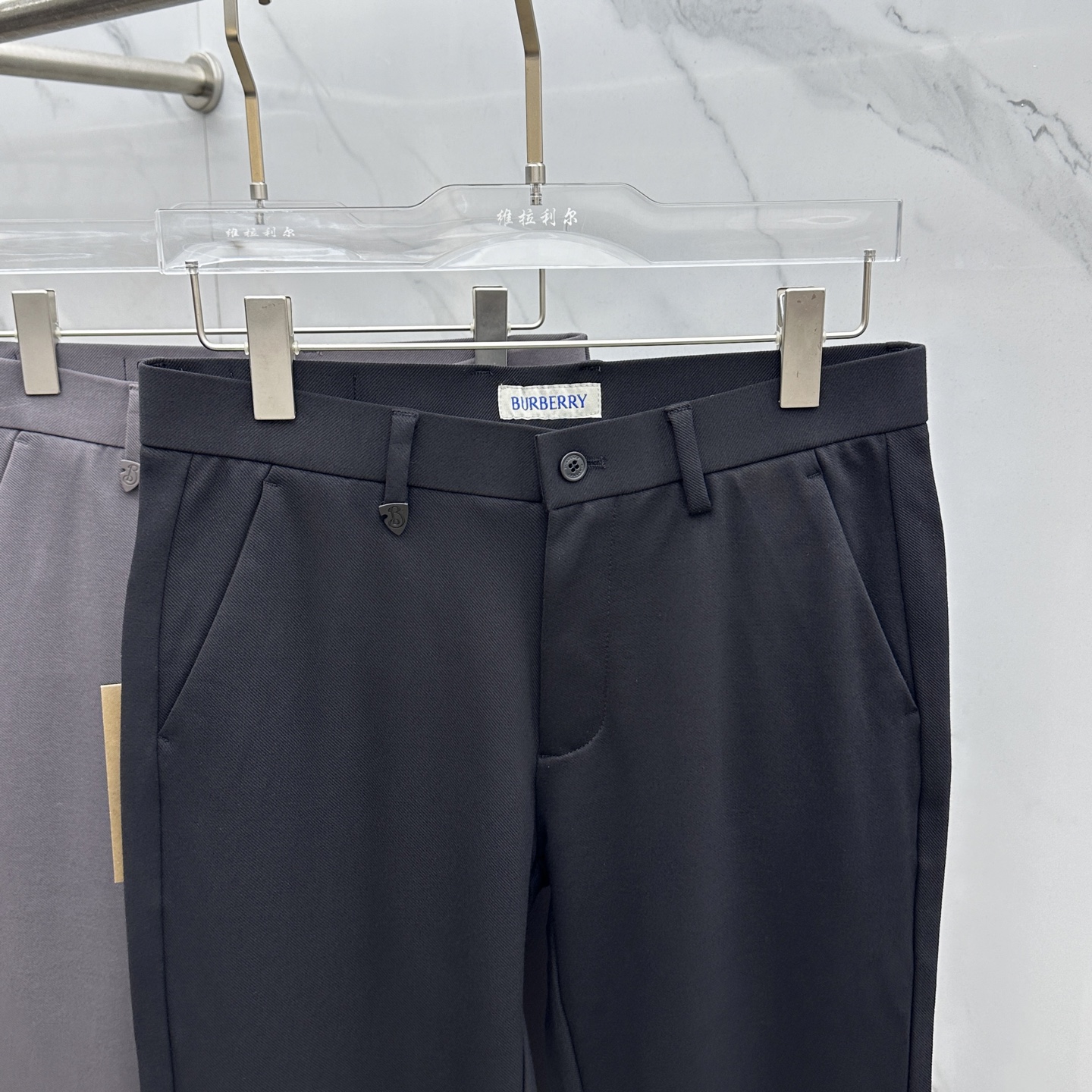 🆕Burberry*巴宝莉 2025早秋新品休闲裤西裤，官网同步发售，裤身工艺设计，进口客供辅料、面料定
