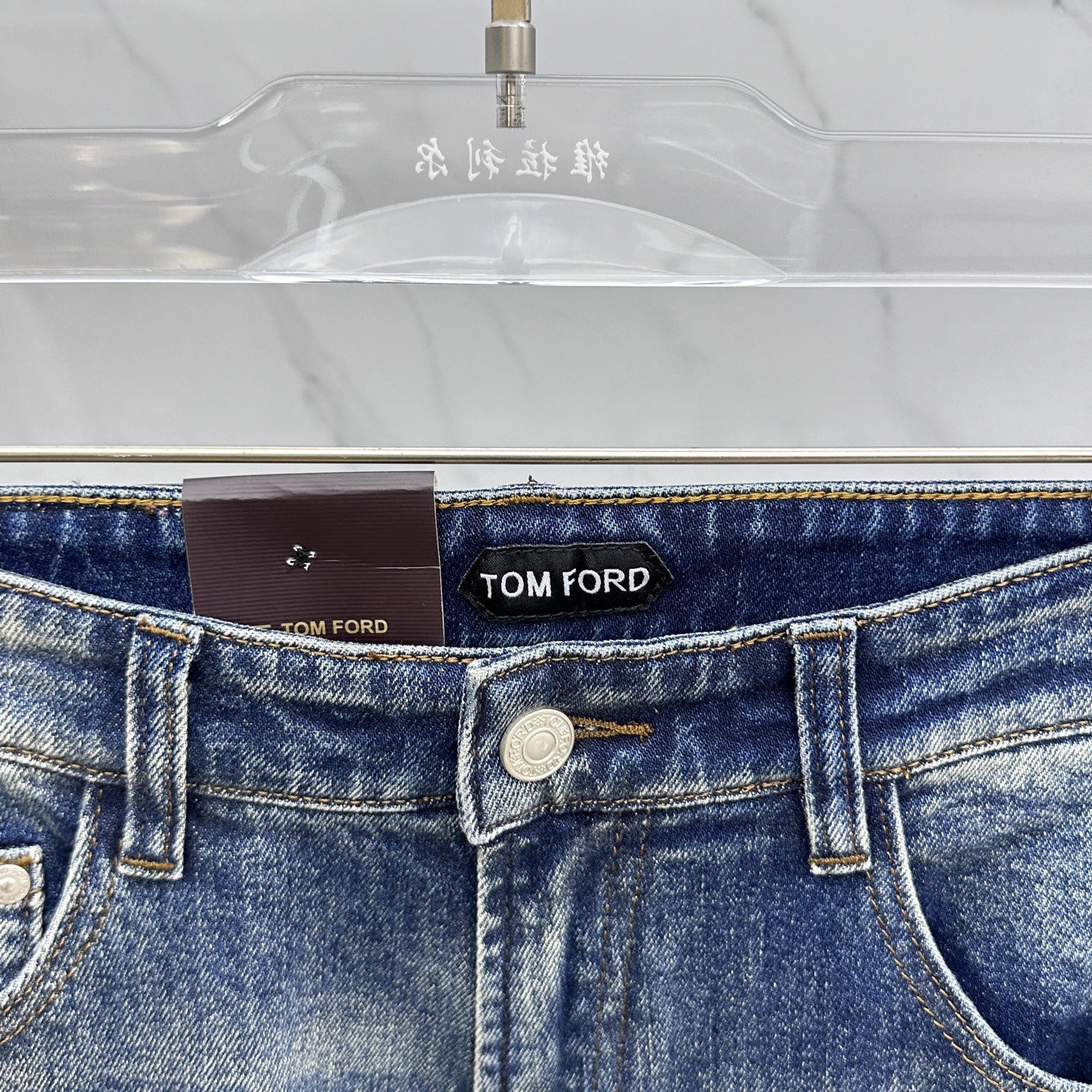 🆕TOM FORD 🔥高端定制、2025早秋最新款牛仔裤 柜台同步发售 原版定制复刻 客供五金辅料 原单